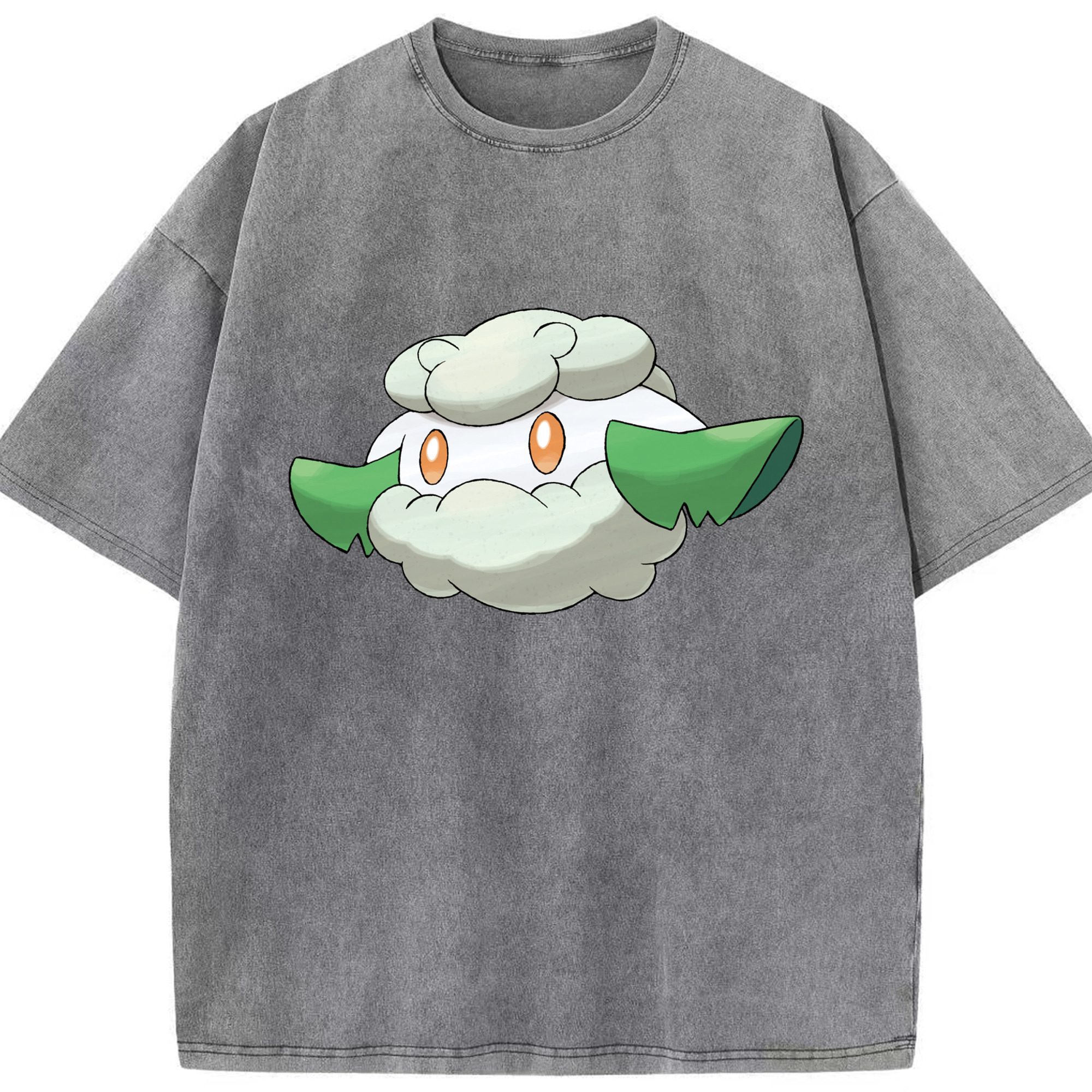 （画像用） ポケットモンスター Pokémon 綿100% ヴィンテージ風 半袖Tシャツ（フロントプリント）