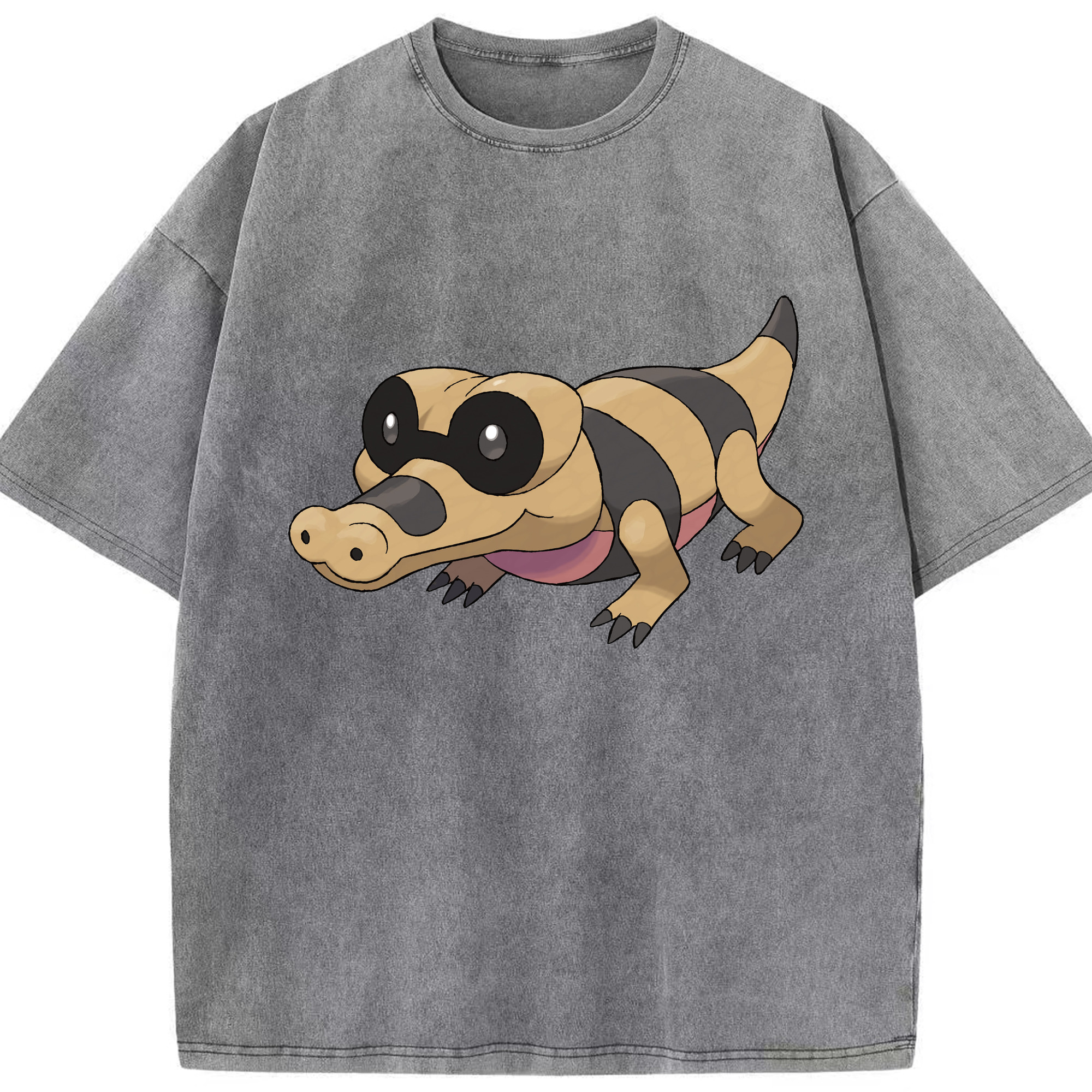 （画像用） ポケットモンスター Pokémon 綿100% ヴィンテージ風 半袖Tシャツ（フロントプリント）