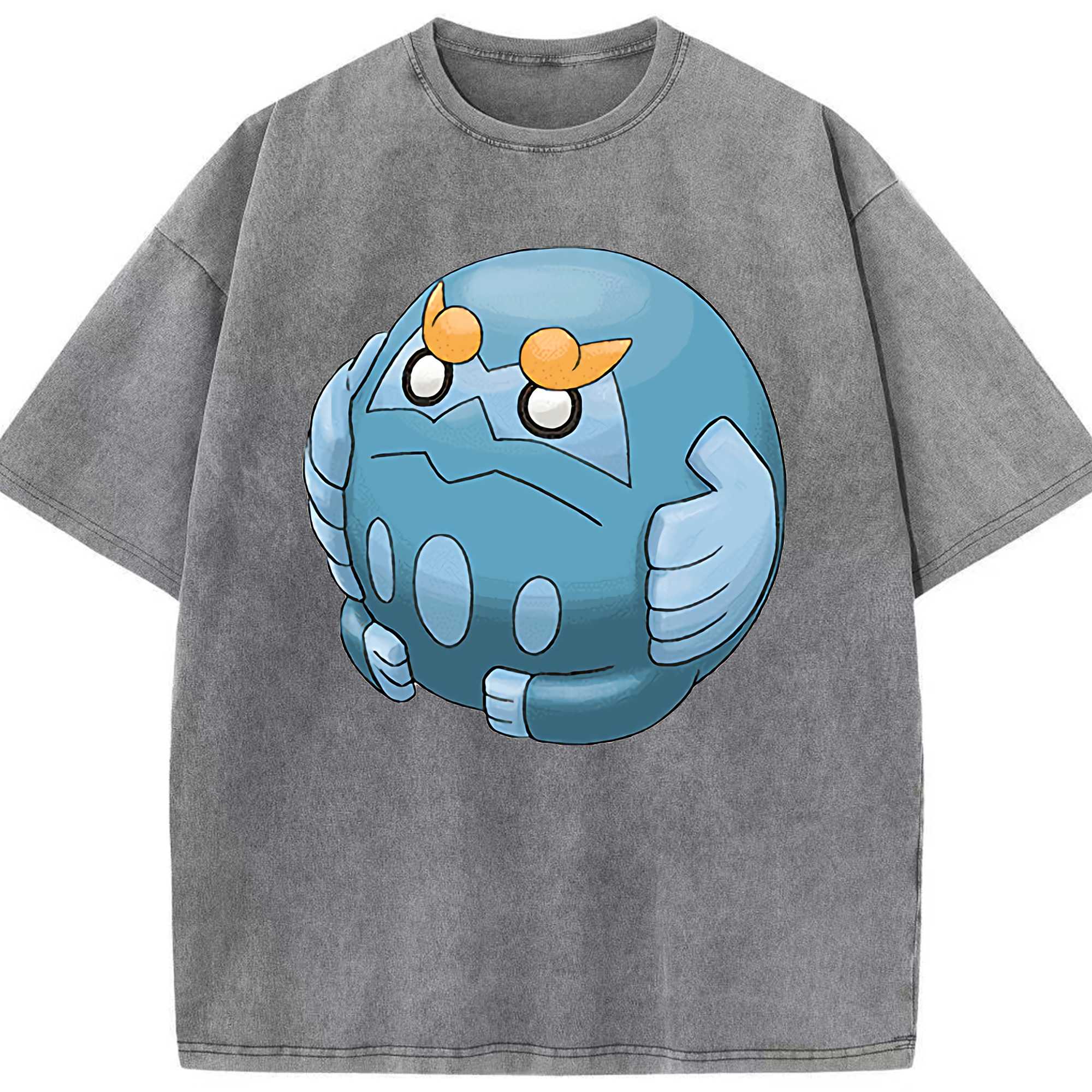 （画像用） ポケットモンスター Pokémon 綿100% ヴィンテージ風 半袖Tシャツ（フロントプリント）