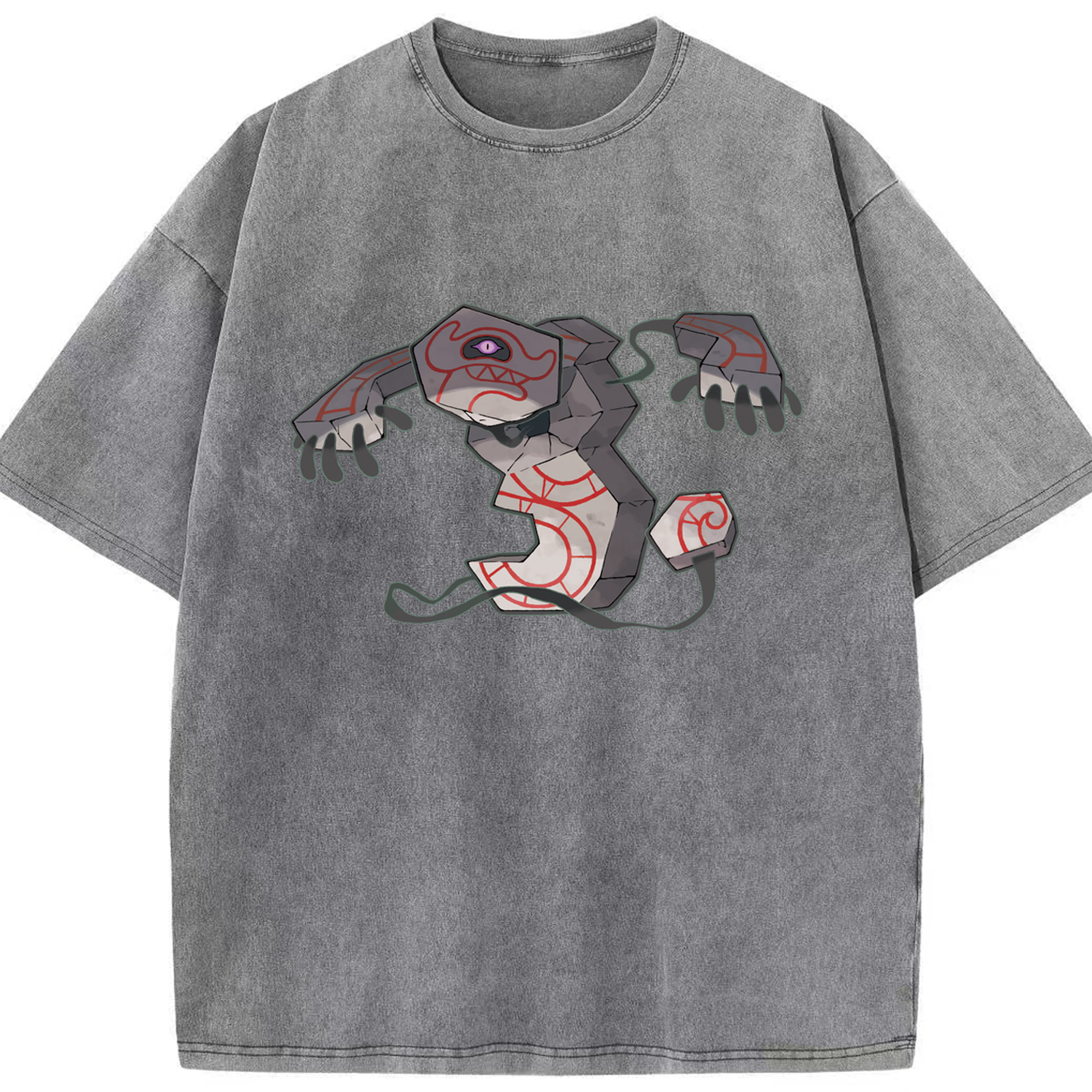 （画像用） ポケットモンスター Pokémon 綿100% ヴィンテージ風 半袖Tシャツ（フロントプリント）