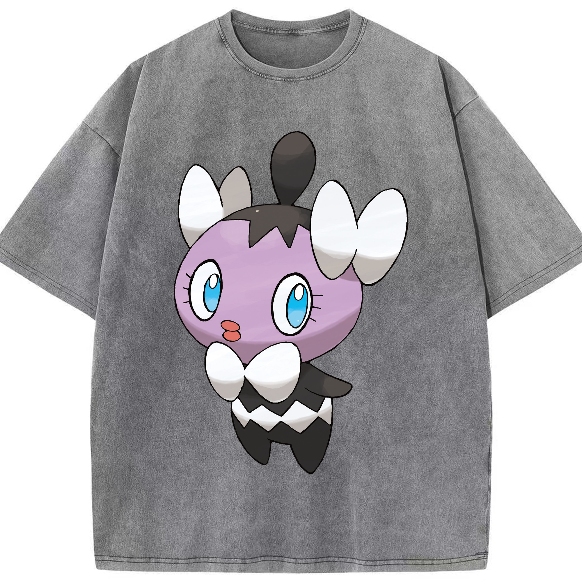 （画像用） ポケットモンスター Pokémon 綿100% ヴィンテージ風 半袖Tシャツ（フロントプリント）