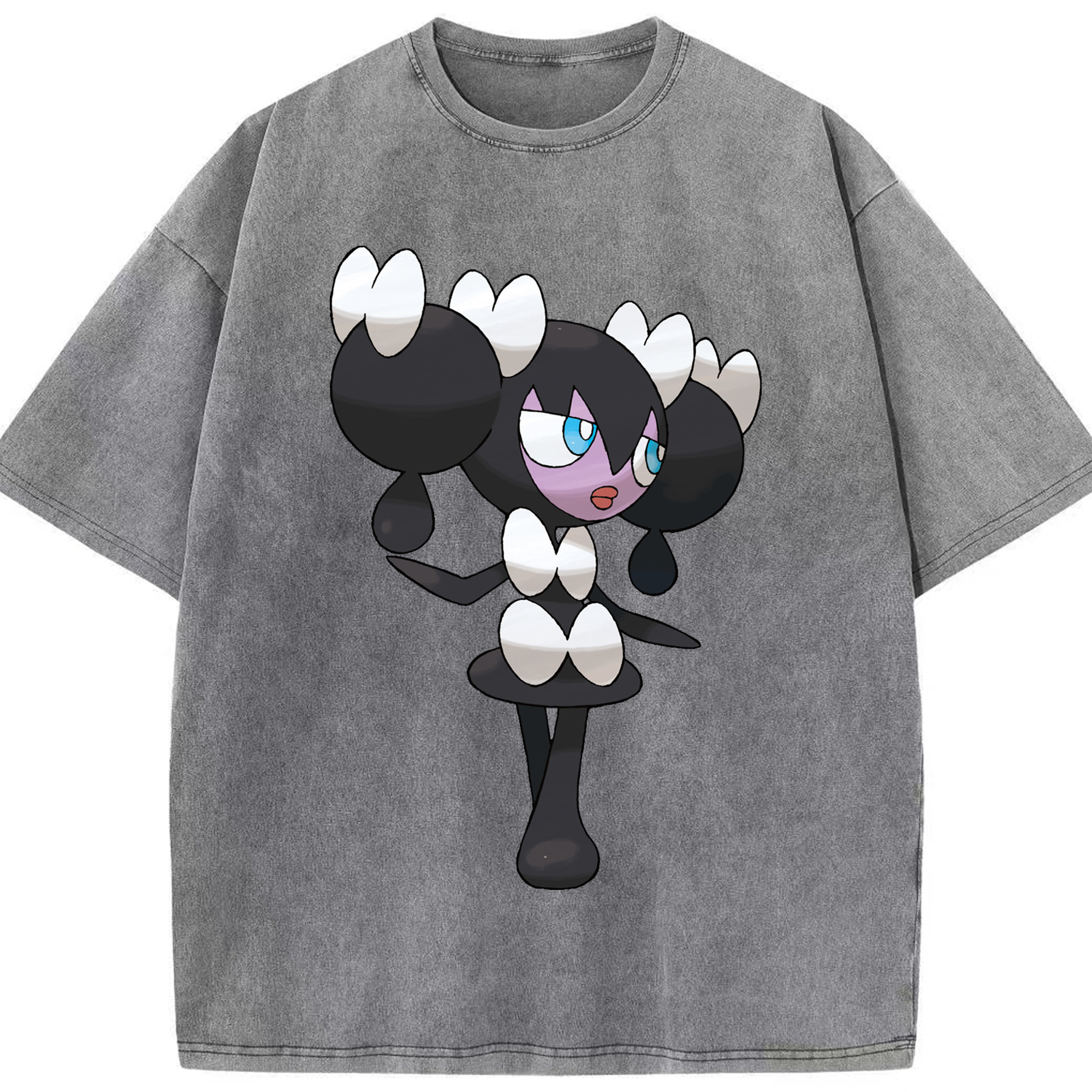 （画像用） ポケットモンスター Pokémon 綿100% ヴィンテージ風 半袖Tシャツ（フロントプリント）