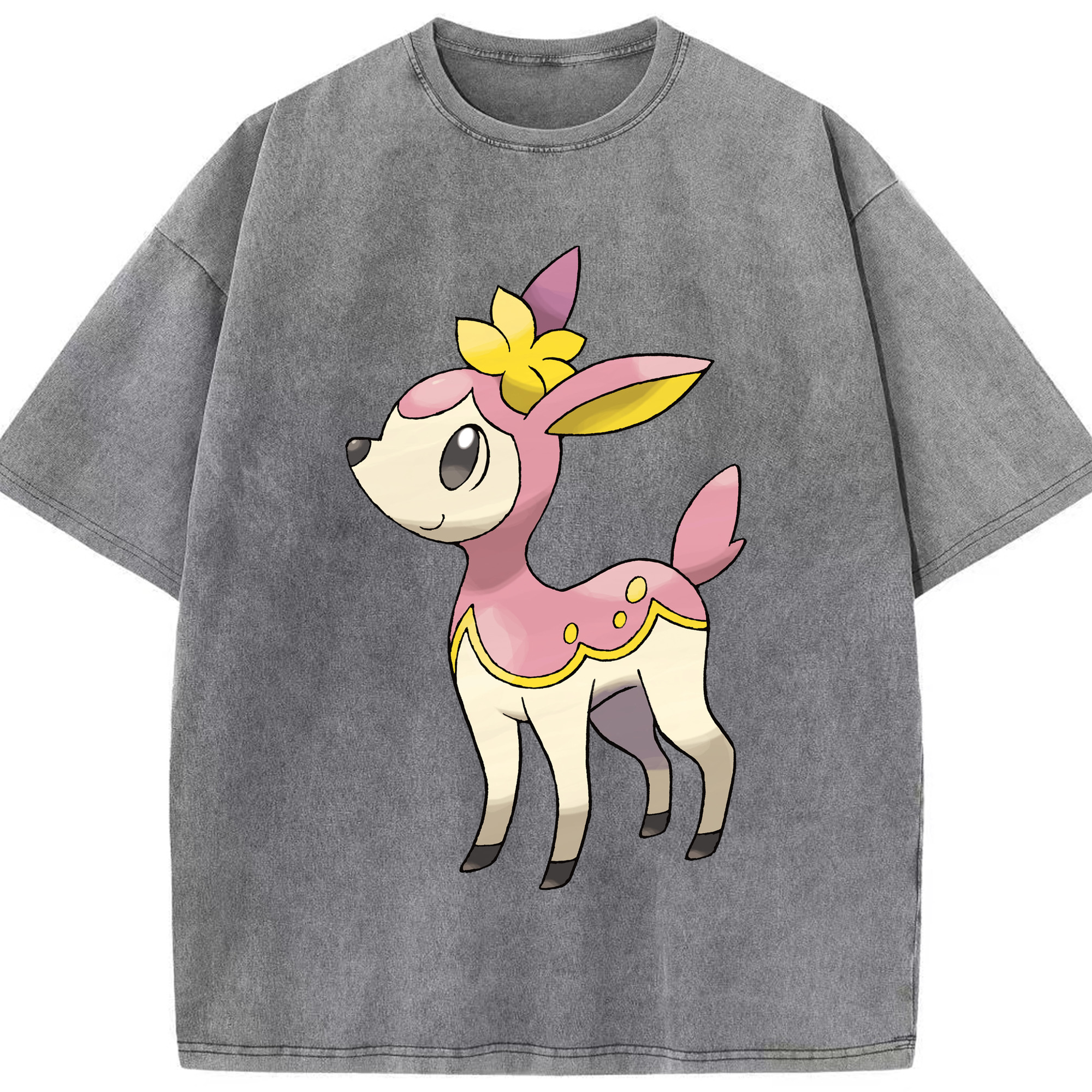 （画像用） ポケットモンスター Pokémon 綿100% ヴィンテージ風 半袖Tシャツ（フロントプリント）