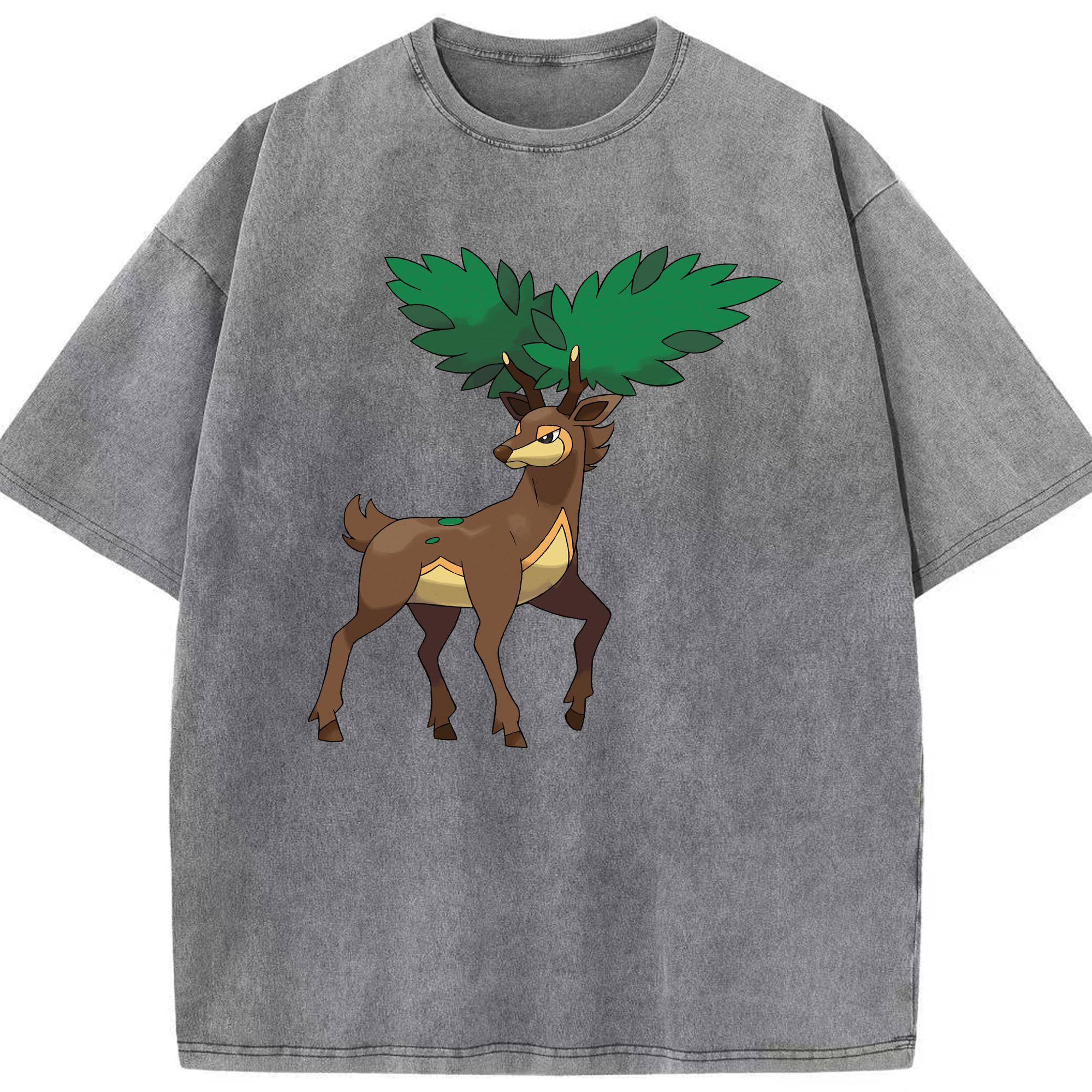 （画像用） ポケットモンスター Pokémon 綿100% ヴィンテージ風 半袖Tシャツ（フロントプリント）