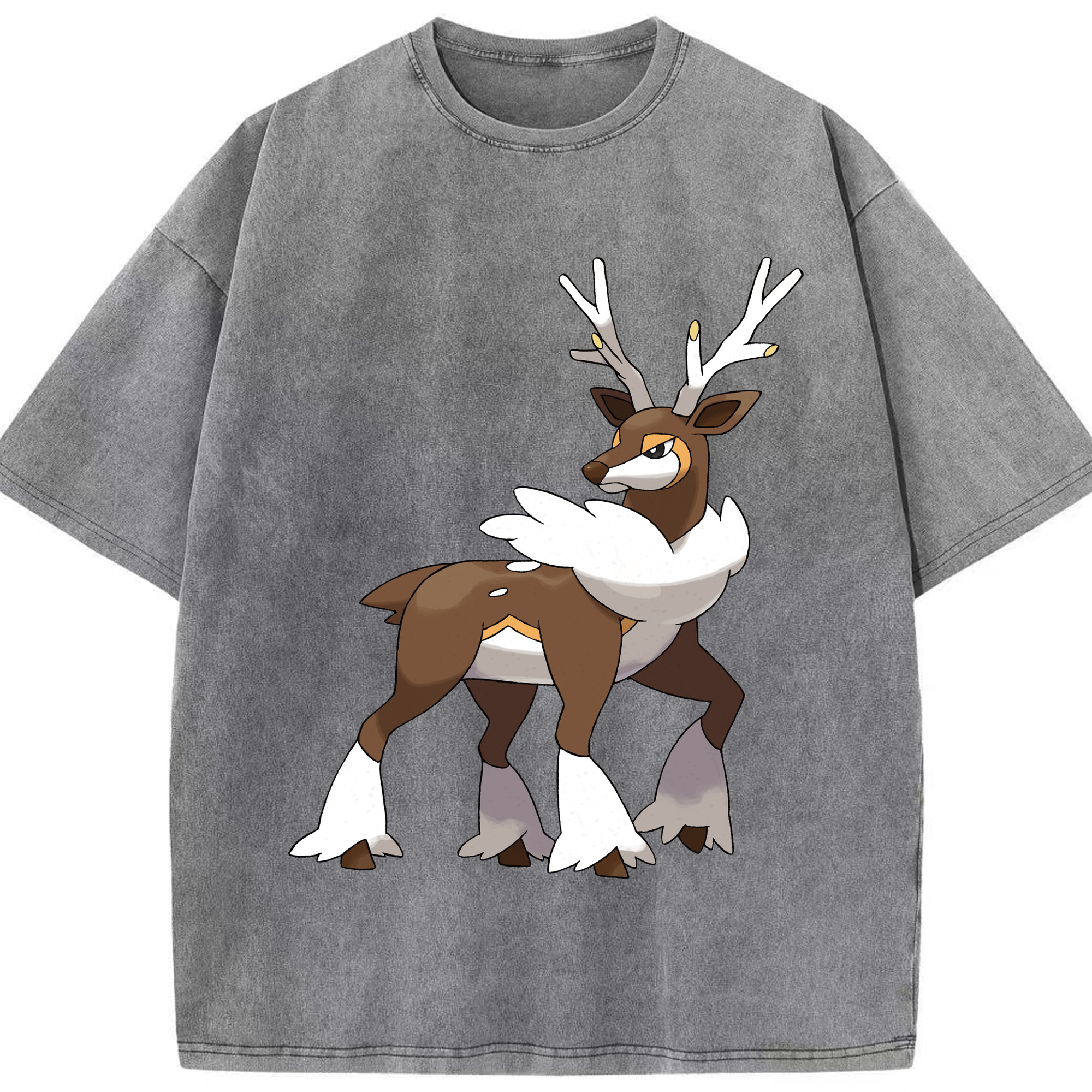（画像用） ポケットモンスター Pokémon 綿100% ヴィンテージ風 半袖Tシャツ（フロントプリント）