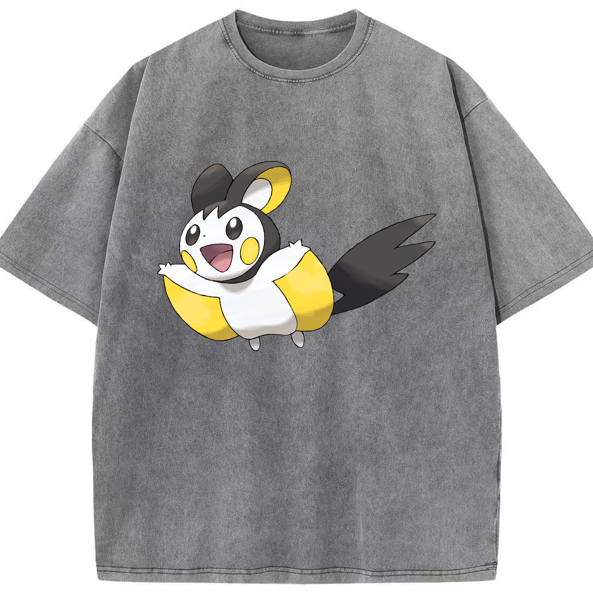（画像用） ポケットモンスター Pokémon 綿100% ヴィンテージ風 半袖Tシャツ（フロントプリント）