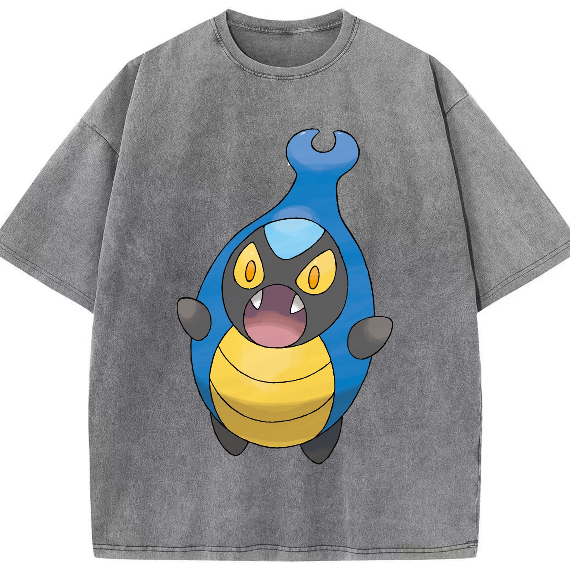 （画像用） ポケットモンスター Pokémon 綿100% ヴィンテージ風 半袖Tシャツ（フロントプリント）
