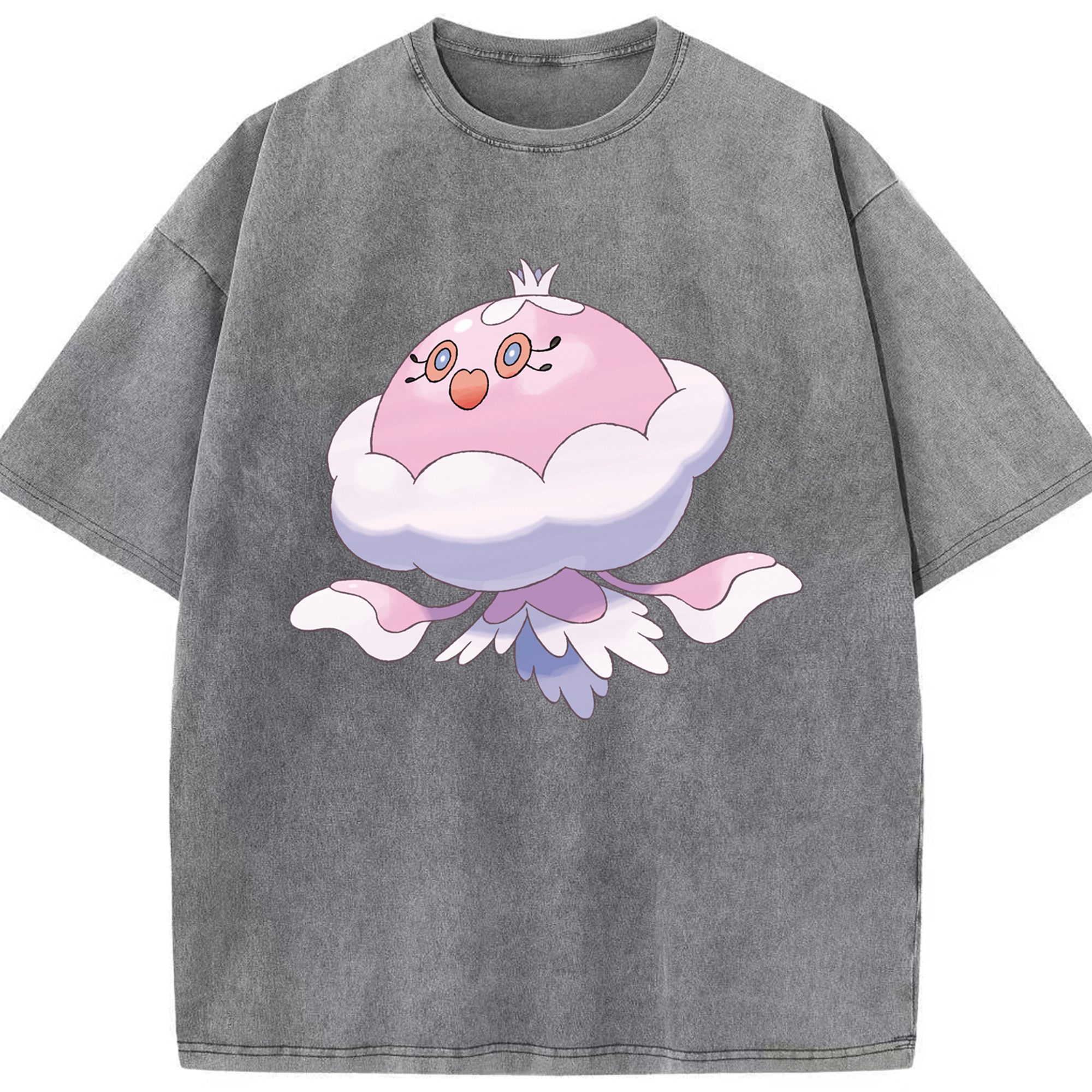 （画像用） ポケットモンスター Pokémon 綿100% ヴィンテージ風 半袖Tシャツ（フロントプリント）