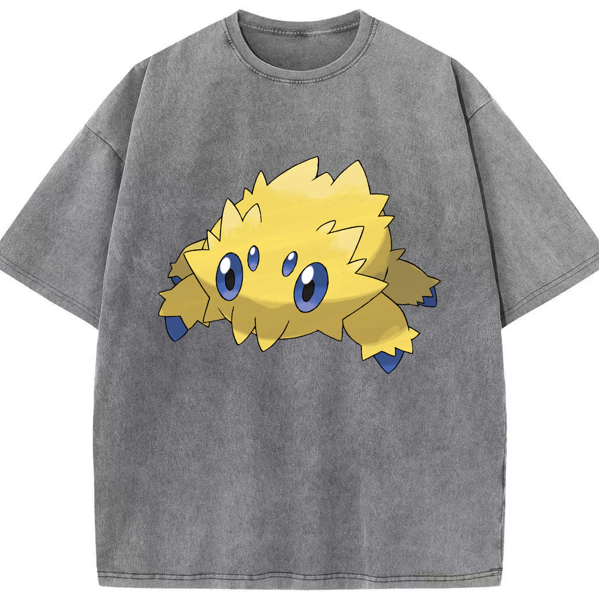 （画像用） ポケットモンスター Pokémon 綿100% ヴィンテージ風 半袖Tシャツ（フロントプリント）