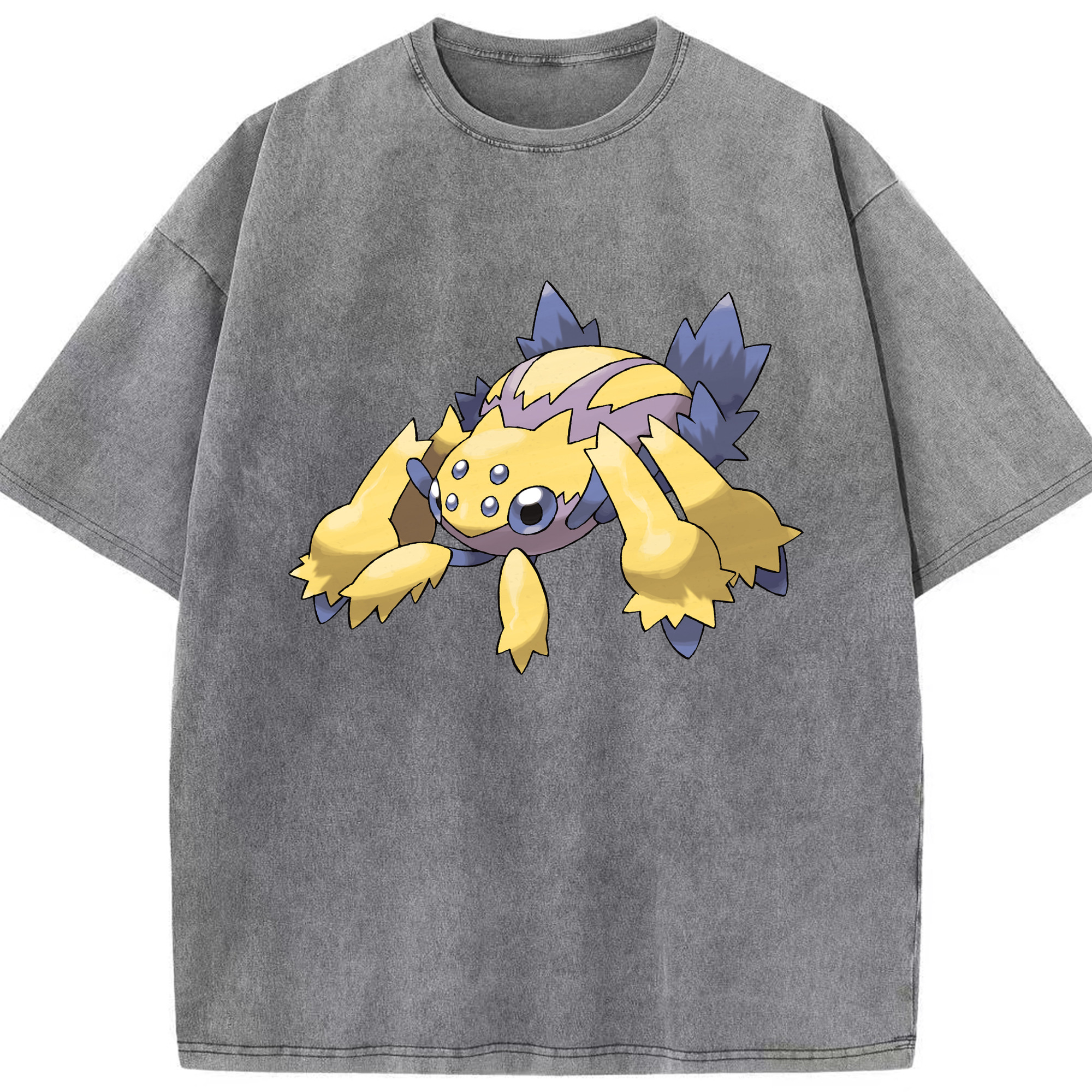 （画像用） ポケットモンスター Pokémon 綿100% ヴィンテージ風 半袖Tシャツ（フロントプリント）