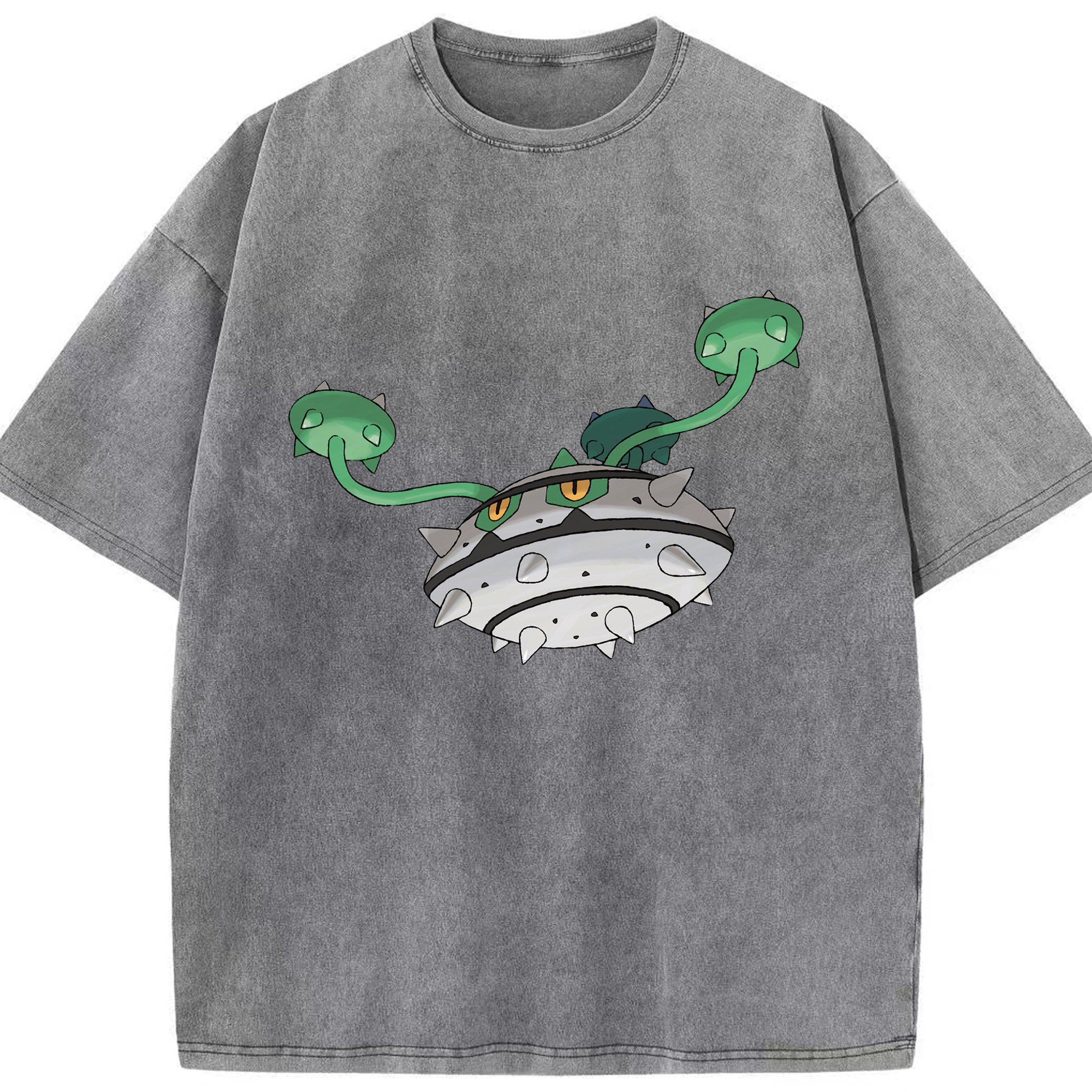 （画像用） ポケットモンスター Pokémon 綿100% ヴィンテージ風 半袖Tシャツ（フロントプリント）