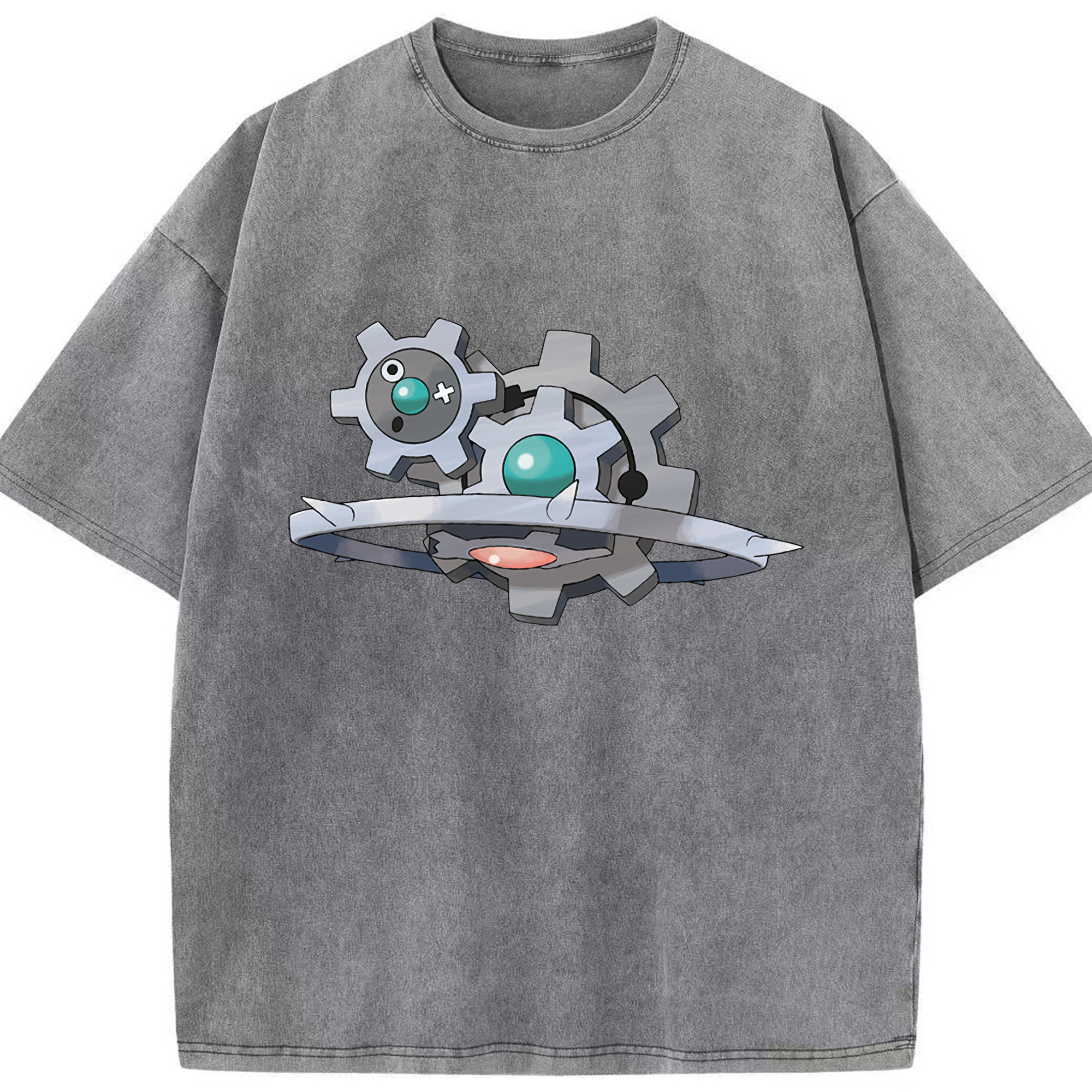 （画像用） ポケットモンスター Pokémon 綿100% ヴィンテージ風 半袖Tシャツ（フロントプリント）