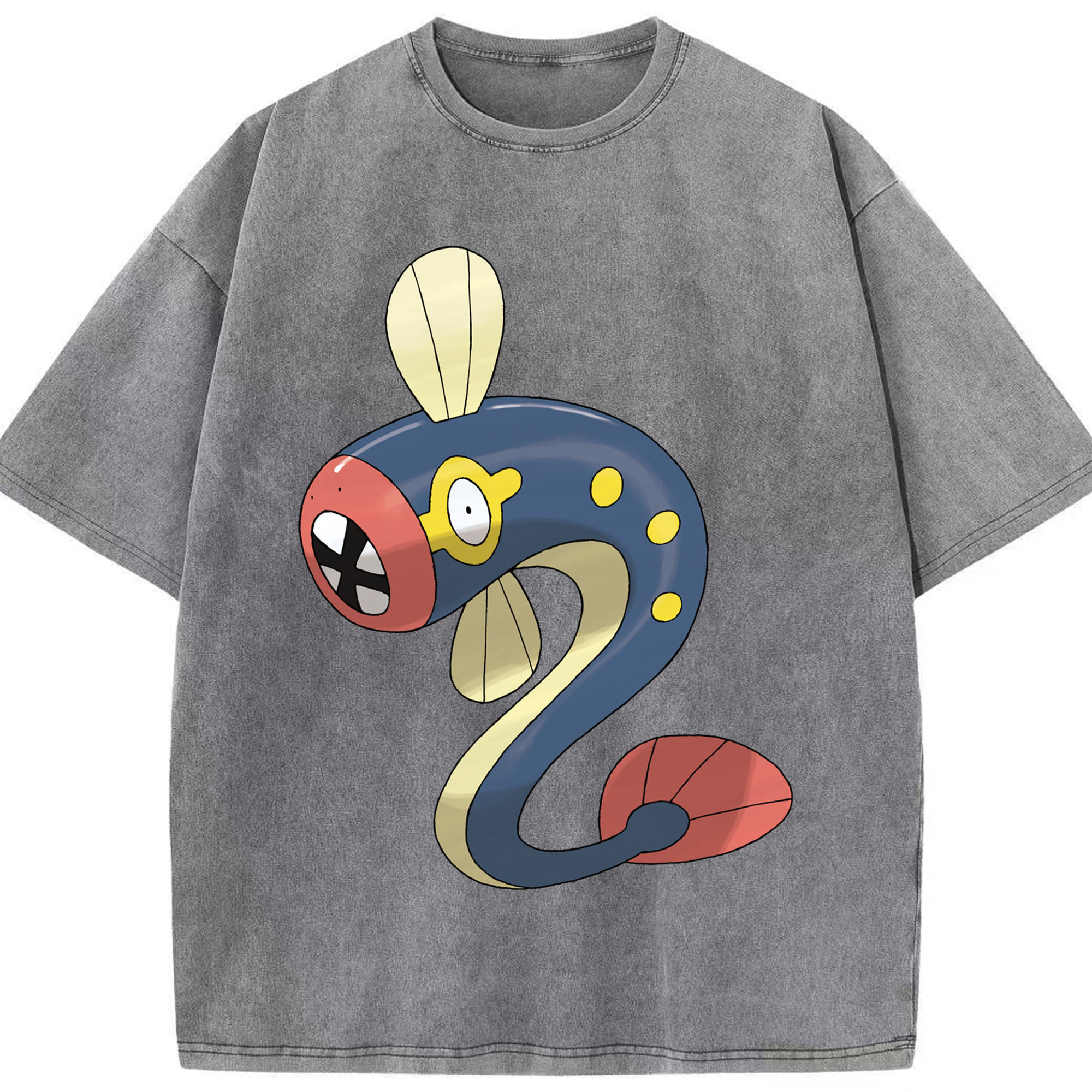（画像用） ポケットモンスター Pokémon 綿100% ヴィンテージ風 半袖Tシャツ（フロントプリント）