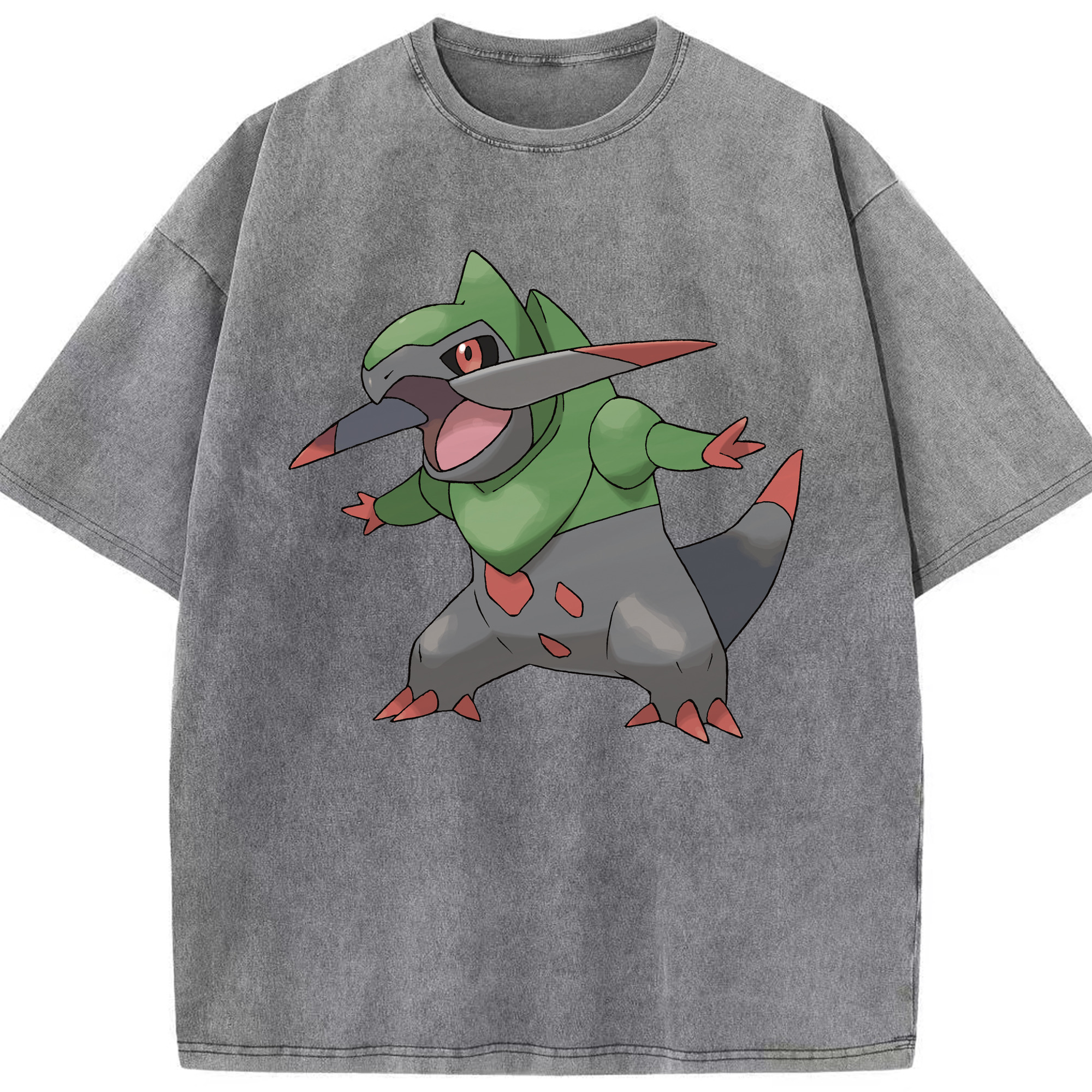 （画像用） ポケットモンスター Pokémon 綿100% ヴィンテージ風 半袖Tシャツ（フロントプリント）