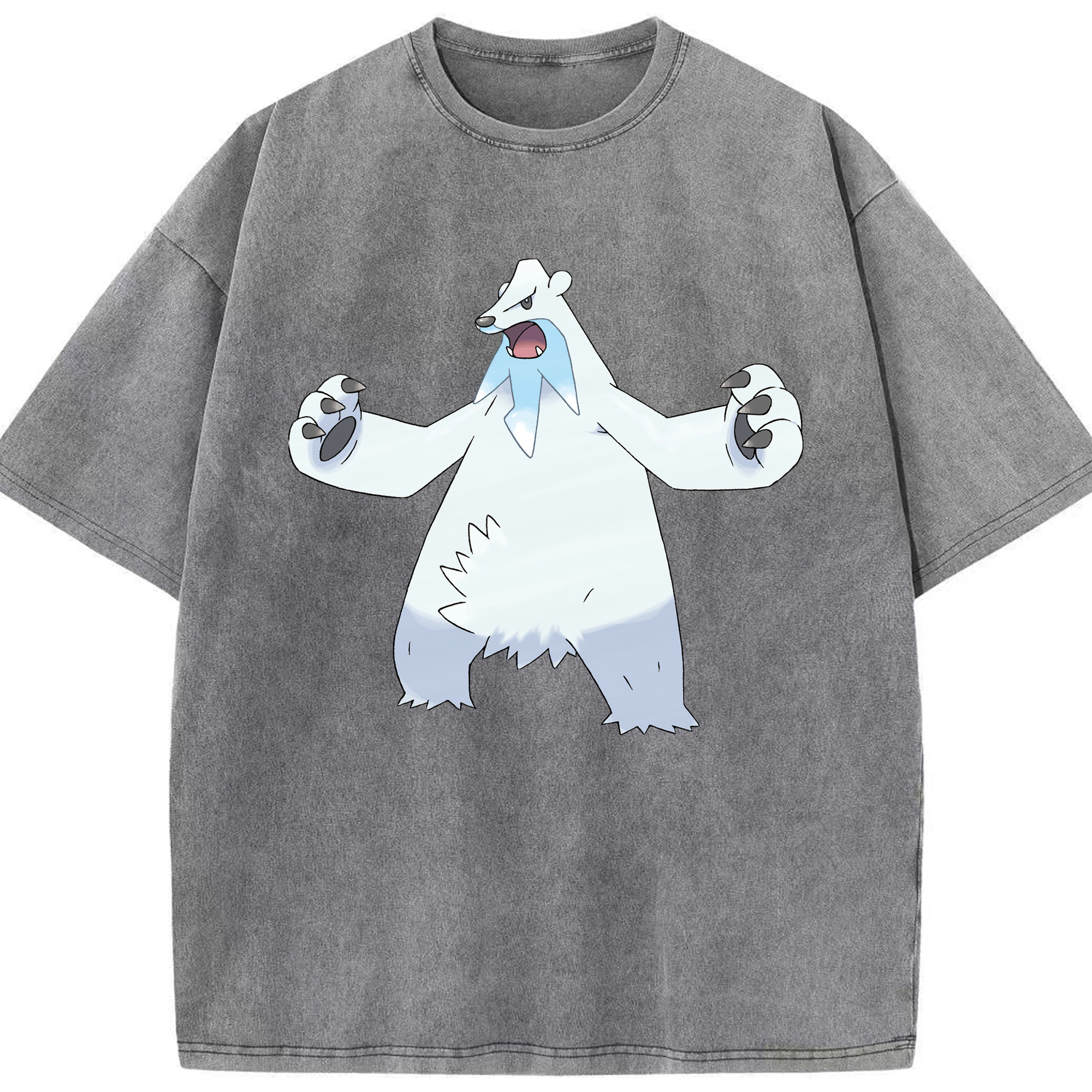 （画像用） ポケットモンスター Pokémon 綿100% ヴィンテージ風 半袖Tシャツ（フロントプリント）