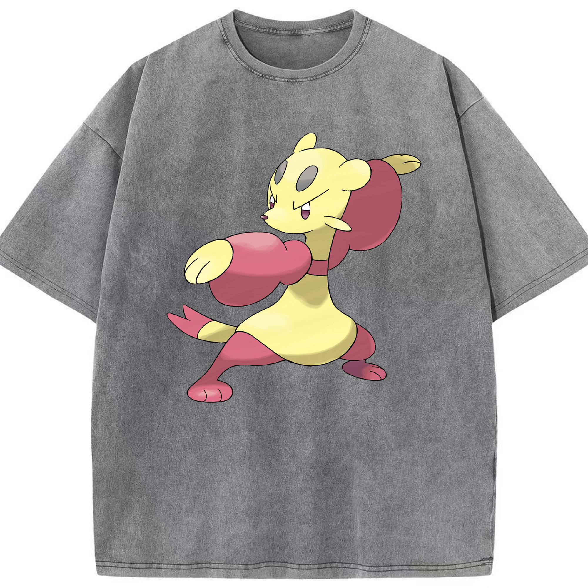 （画像用） ポケットモンスター Pokémon 綿100% ヴィンテージ風 半袖Tシャツ（フロントプリント）