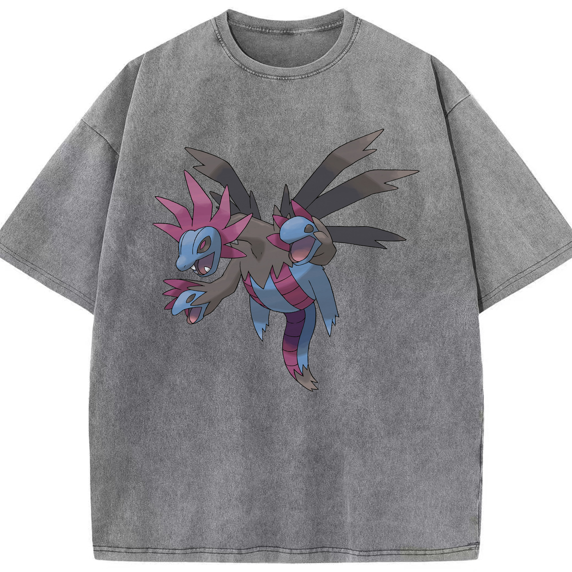 （画像用） ポケットモンスター Pokémon 綿100% ヴィンテージ風 半袖Tシャツ（フロントプリント）