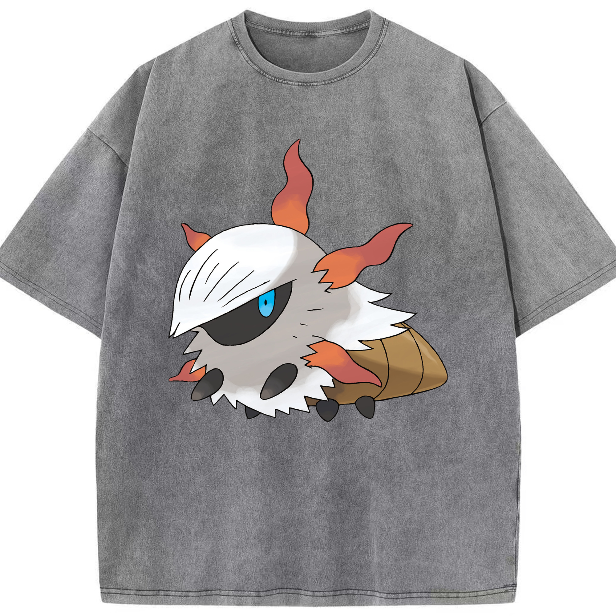 （画像用） ポケットモンスター Pokémon 綿100% ヴィンテージ風 半袖Tシャツ（フロントプリント）