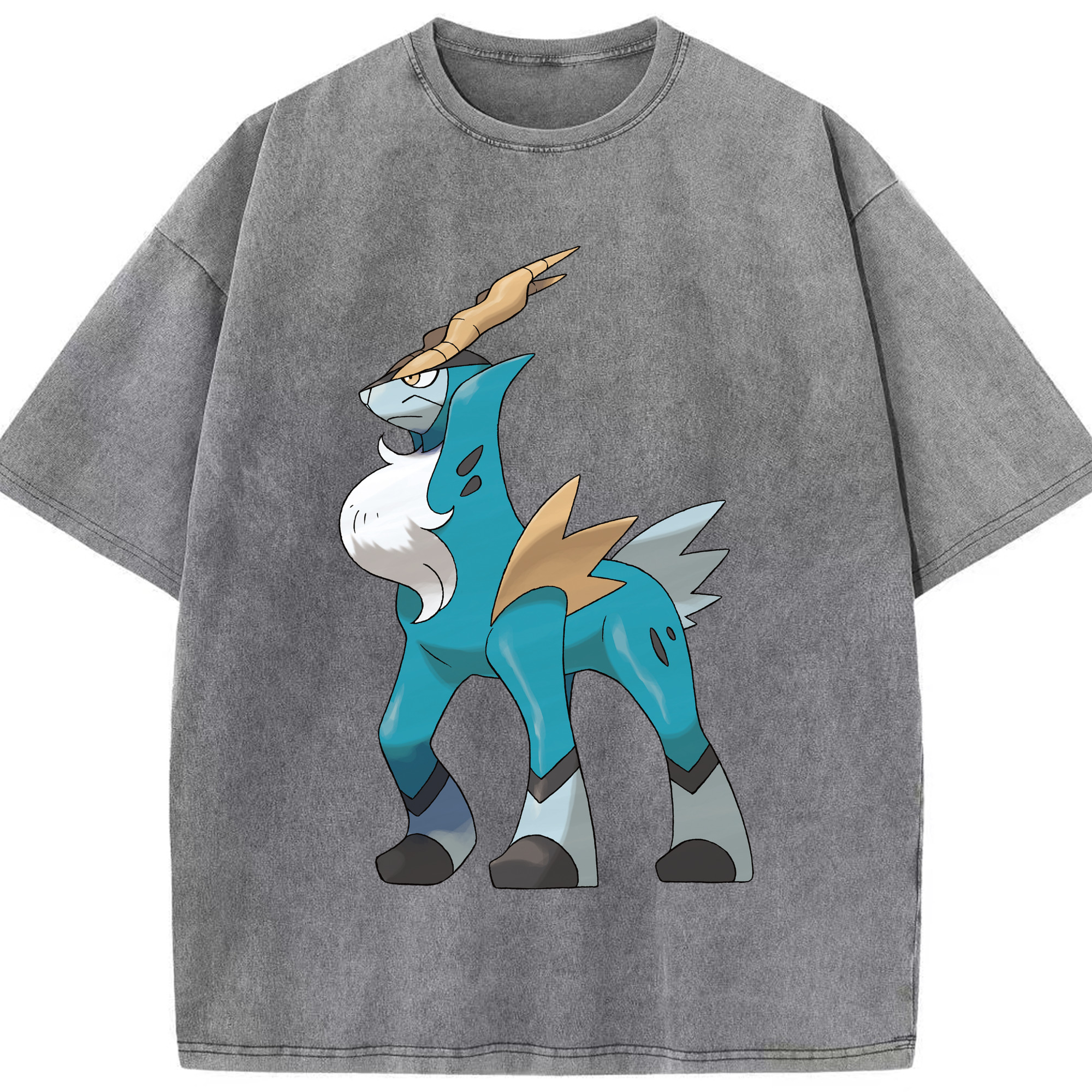 （画像用） ポケットモンスター Pokémon 綿100% ヴィンテージ風 半袖Tシャツ（フロントプリント）