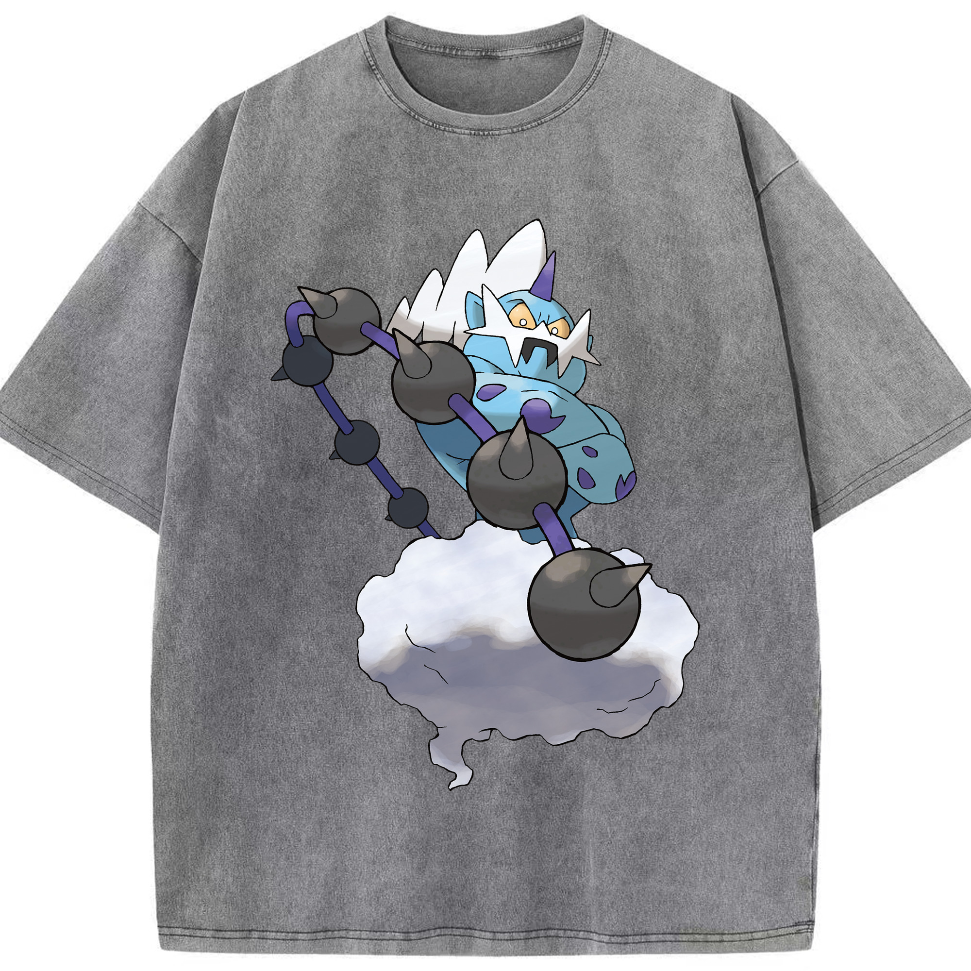 （画像用） ポケットモンスター Pokémon 綿100% ヴィンテージ風 半袖Tシャツ（フロントプリント）