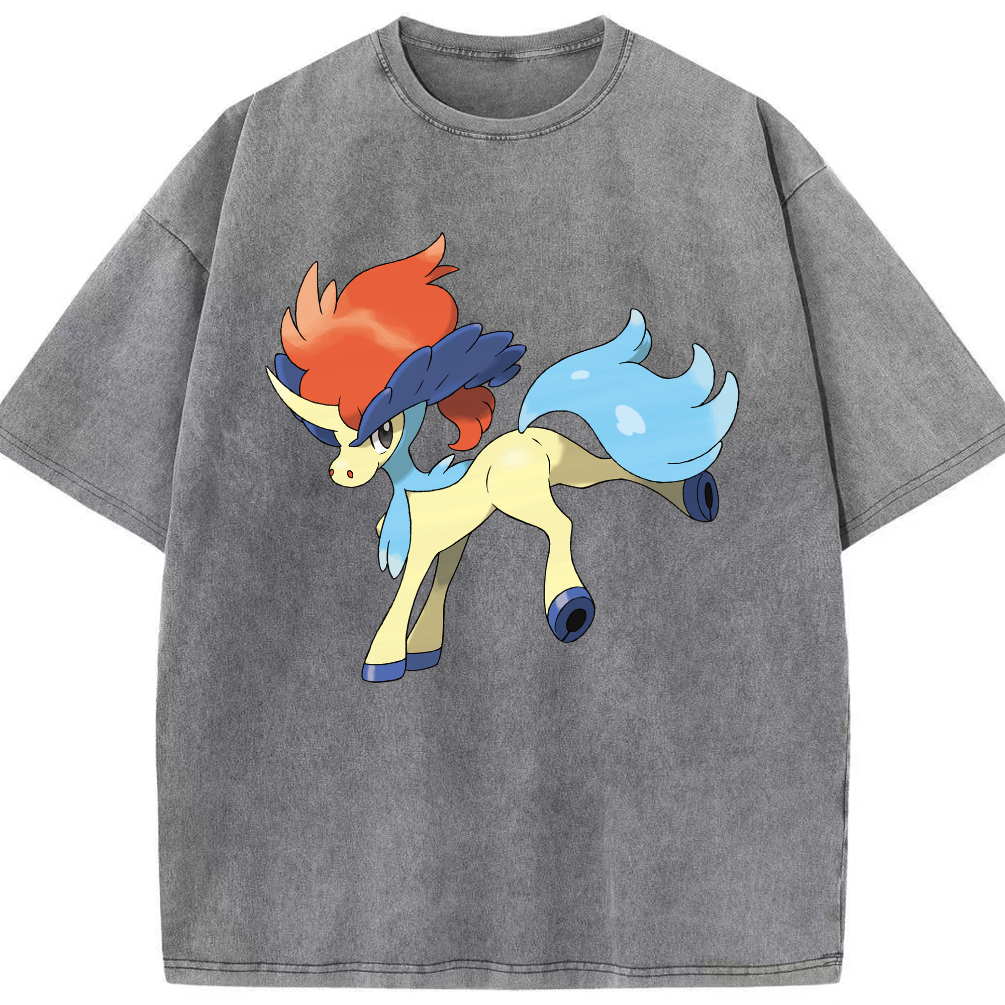 （画像用） ポケットモンスター Pokémon 綿100% ヴィンテージ風 半袖Tシャツ（フロントプリント）