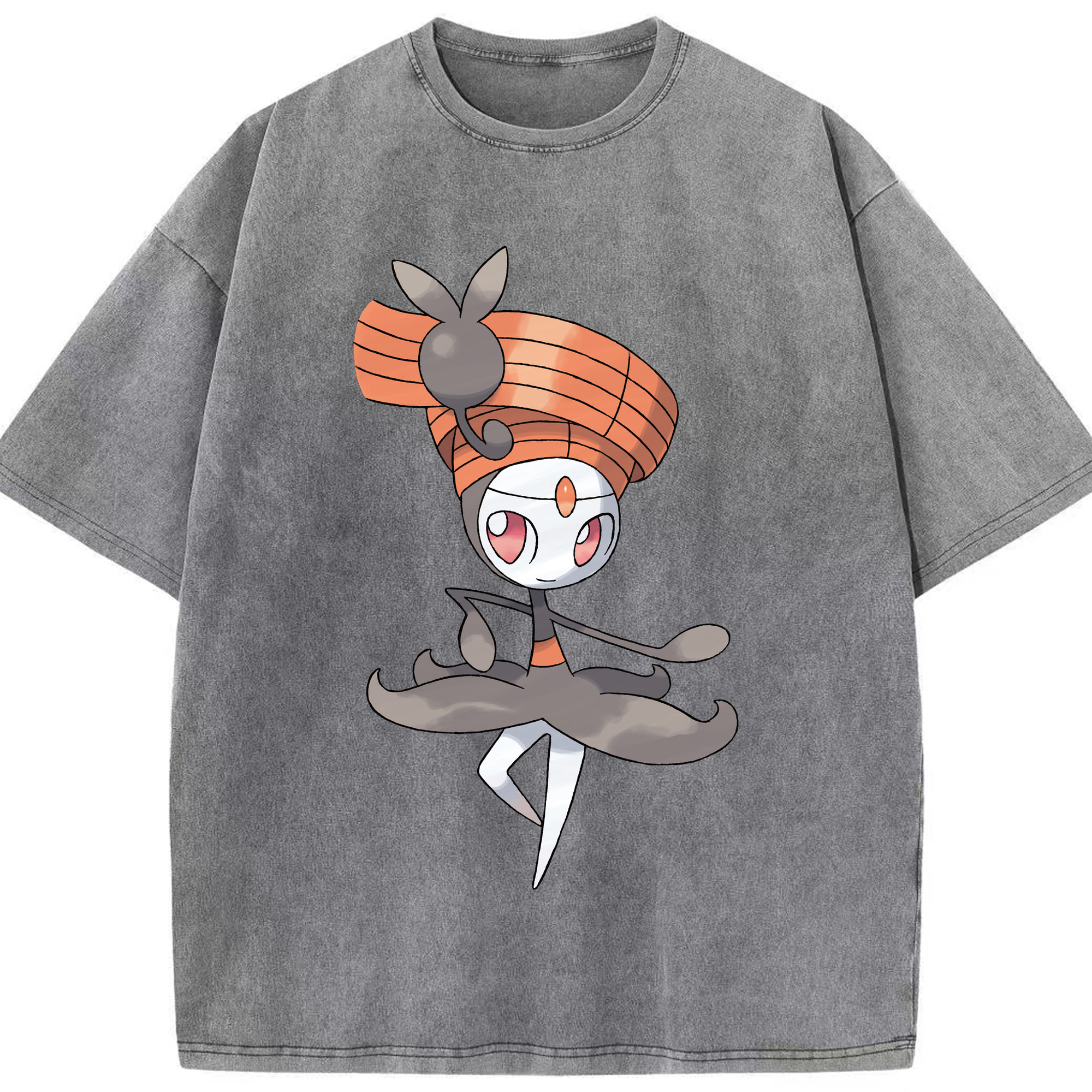 （画像用） ポケットモンスター Pokémon 綿100% ヴィンテージ風 半袖Tシャツ（フロントプリント）