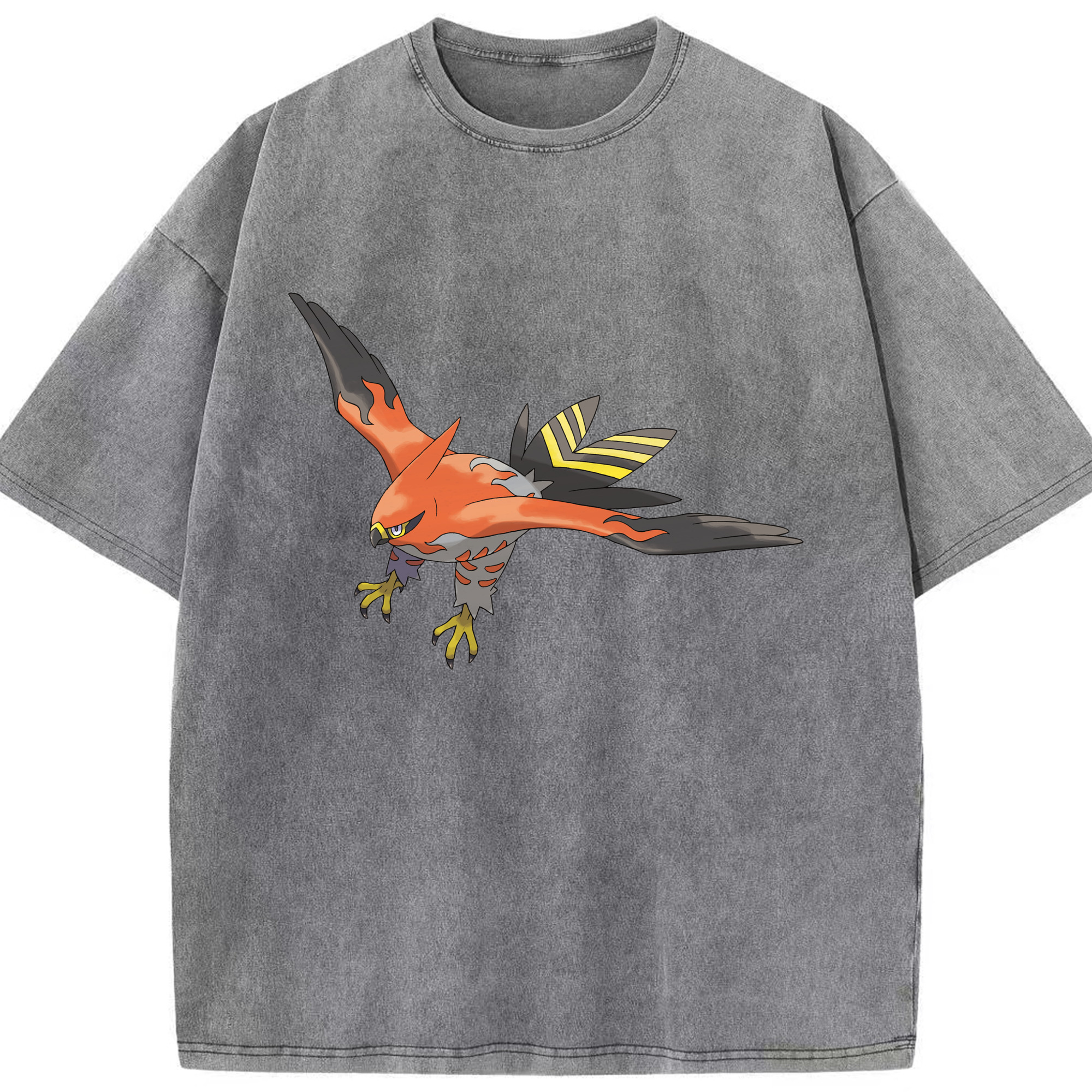 （画像用） ポケットモンスター Pokémon 綿100% ヴィンテージ風 半袖Tシャツ（フロントプリント）