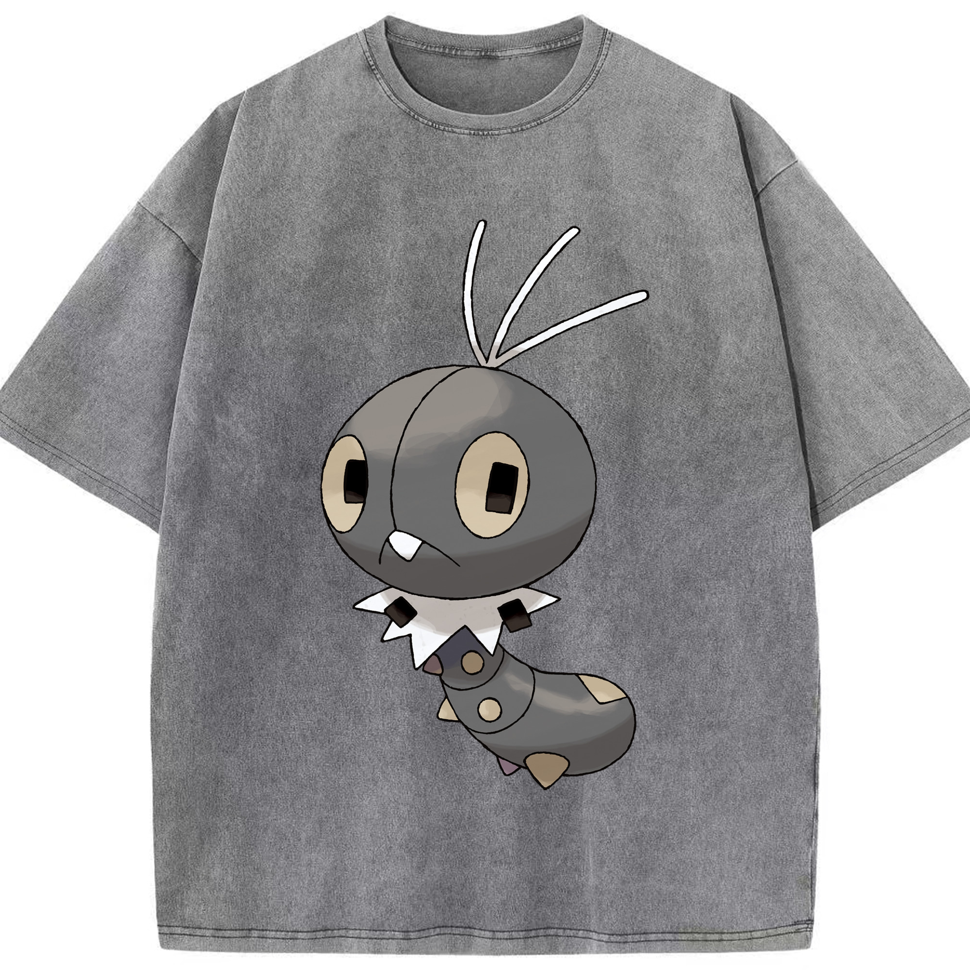 （画像用） ポケットモンスター Pokémon 綿100% ヴィンテージ風 半袖Tシャツ（フロントプリント）