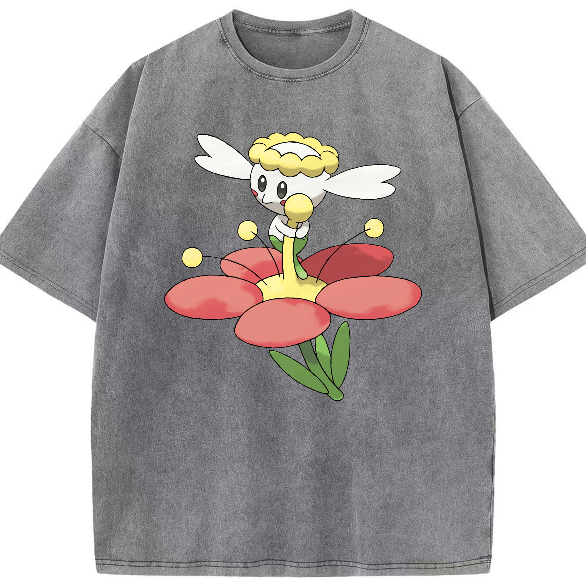 （画像用） ポケットモンスター Pokémon 綿100% ヴィンテージ風 半袖Tシャツ（フロントプリント）