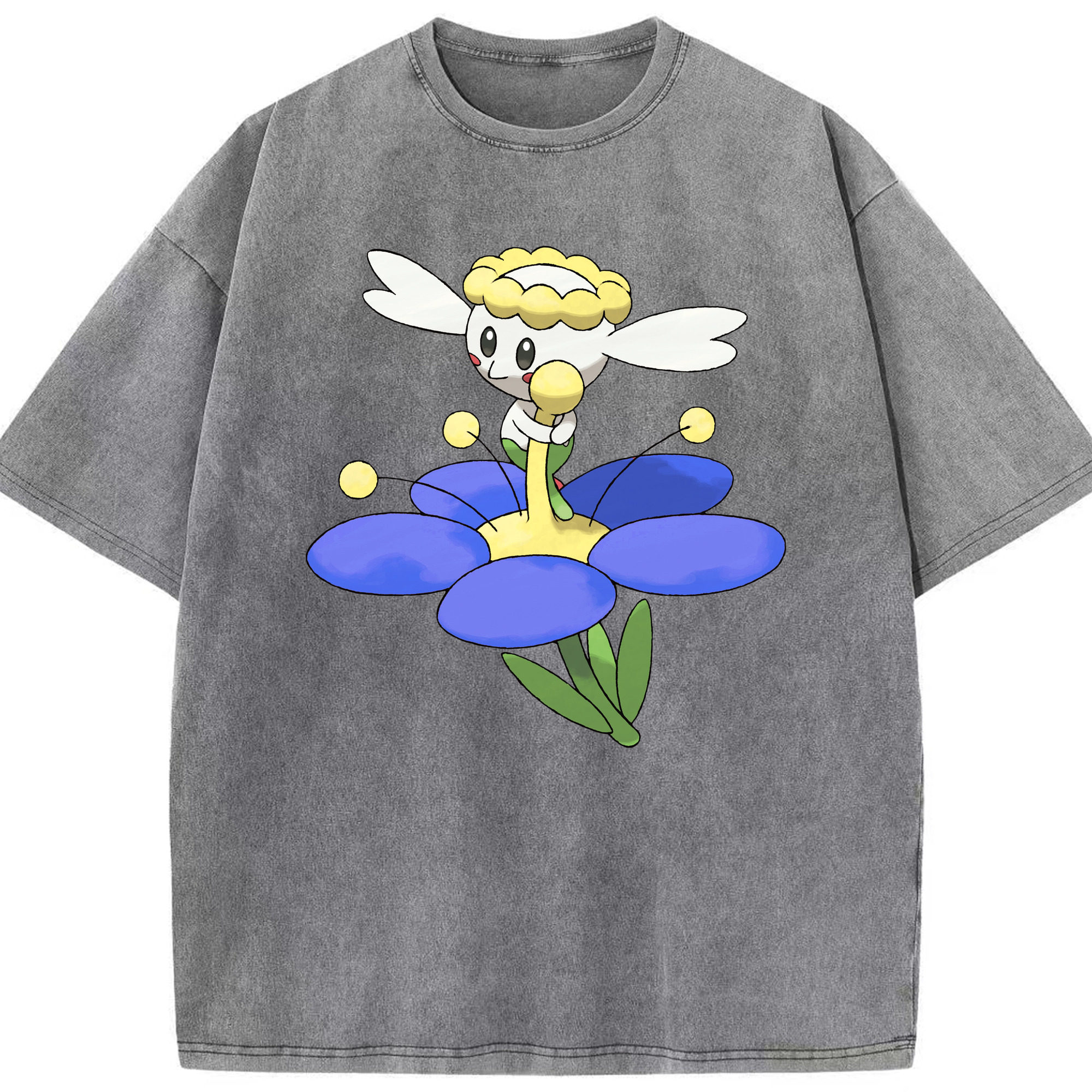 （画像用） ポケットモンスター Pokémon 綿100% ヴィンテージ風 半袖Tシャツ（フロントプリント）