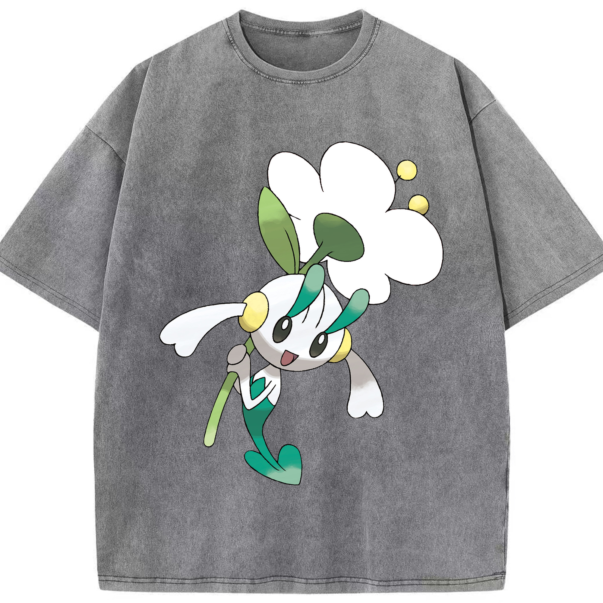 （画像用） ポケットモンスター Pokémon 綿100% ヴィンテージ風 半袖Tシャツ（フロントプリント）