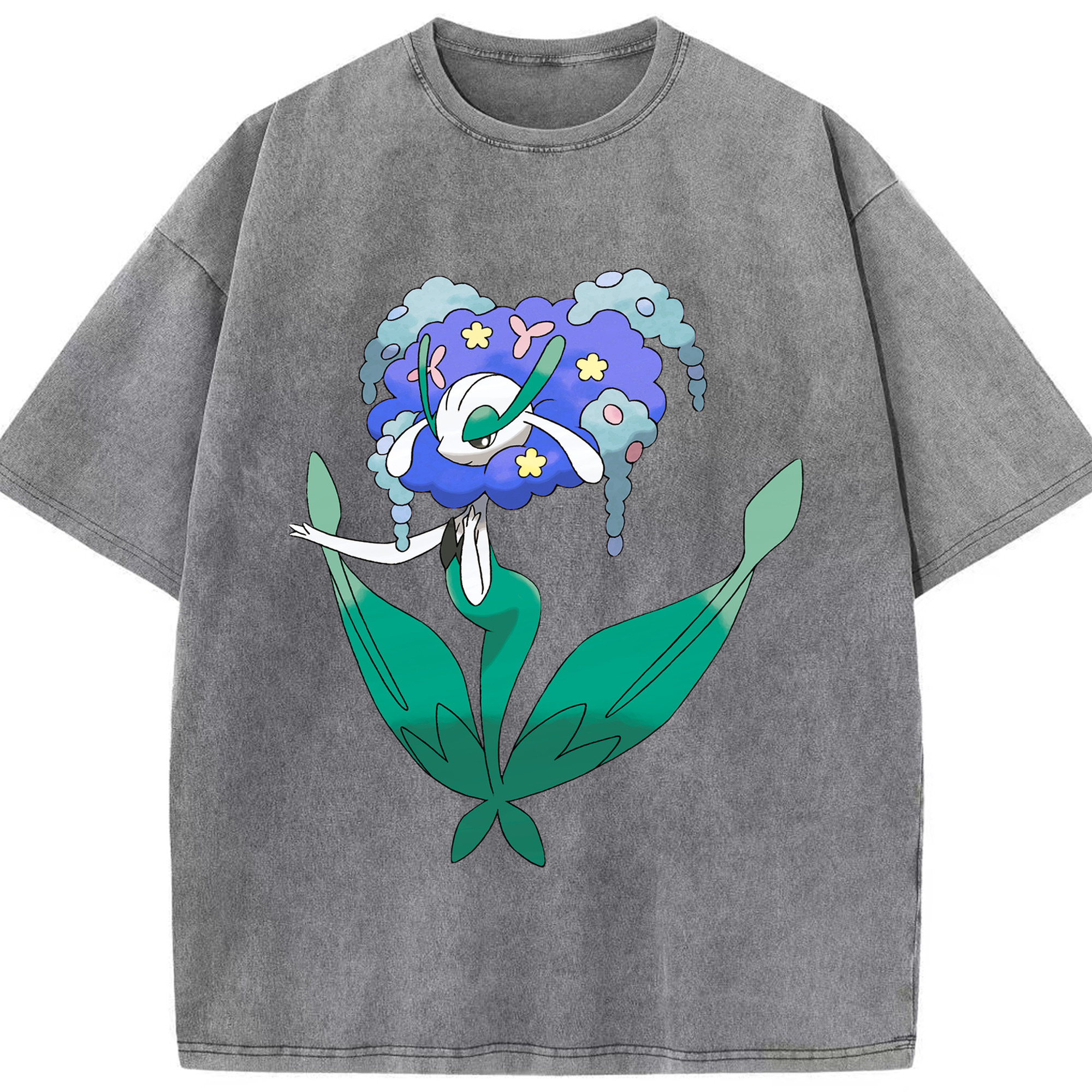 （画像用） ポケットモンスター Pokémon 綿100% ヴィンテージ風 半袖Tシャツ（フロントプリント）