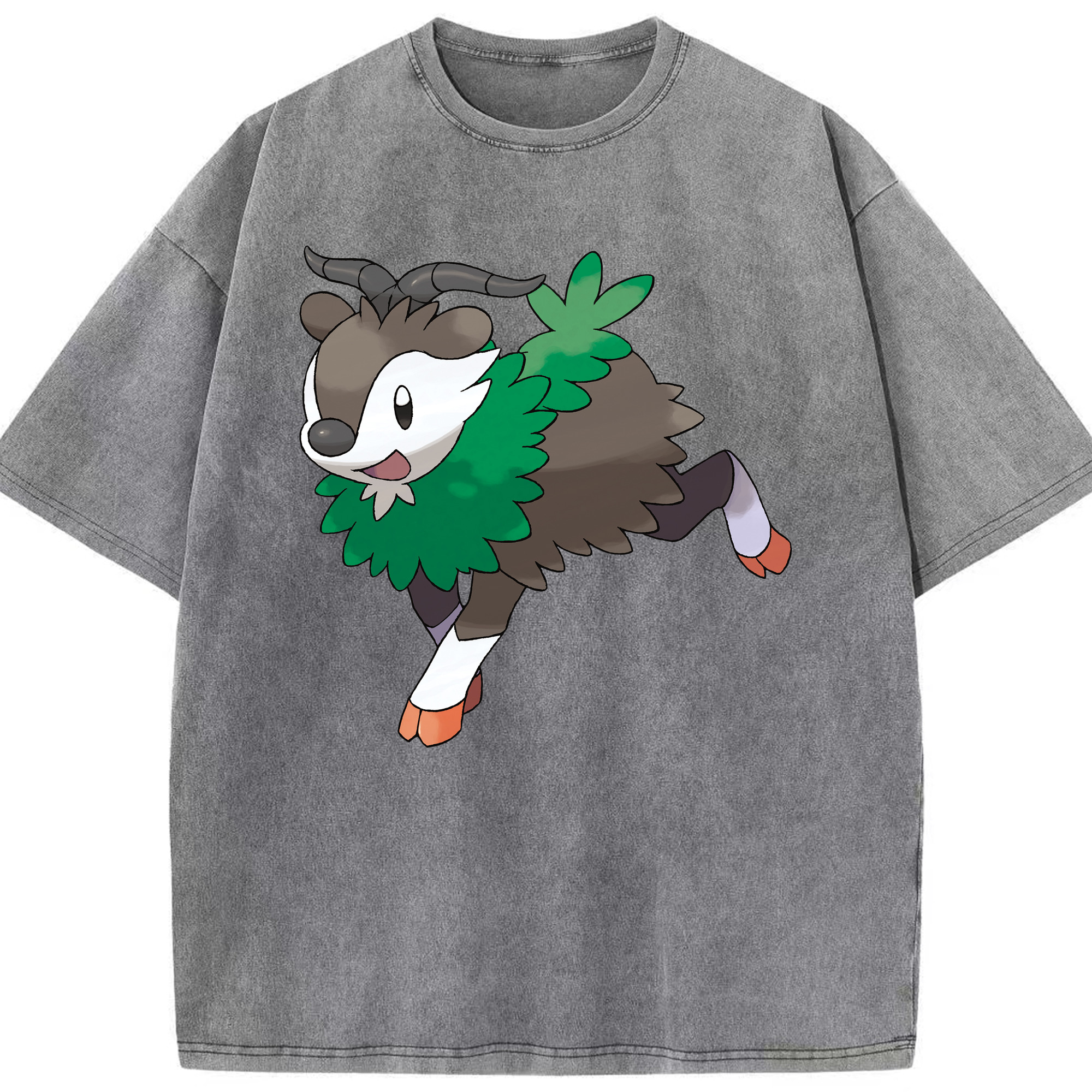 （画像用） ポケットモンスター Pokémon 綿100% ヴィンテージ風 半袖Tシャツ（フロントプリント）