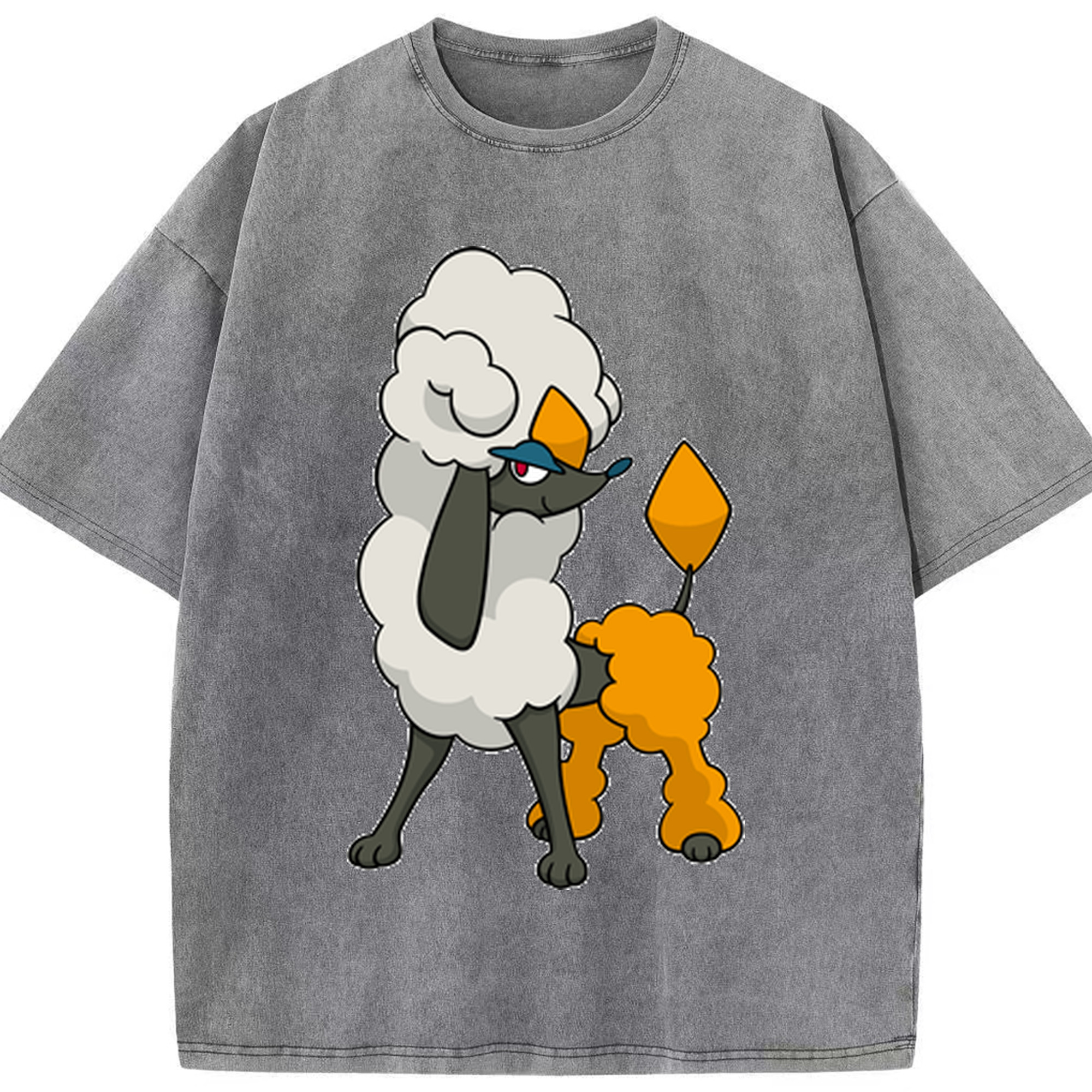 （画像用） ポケットモンスター Pokémon 綿100% ヴィンテージ風 半袖Tシャツ（フロントプリント）