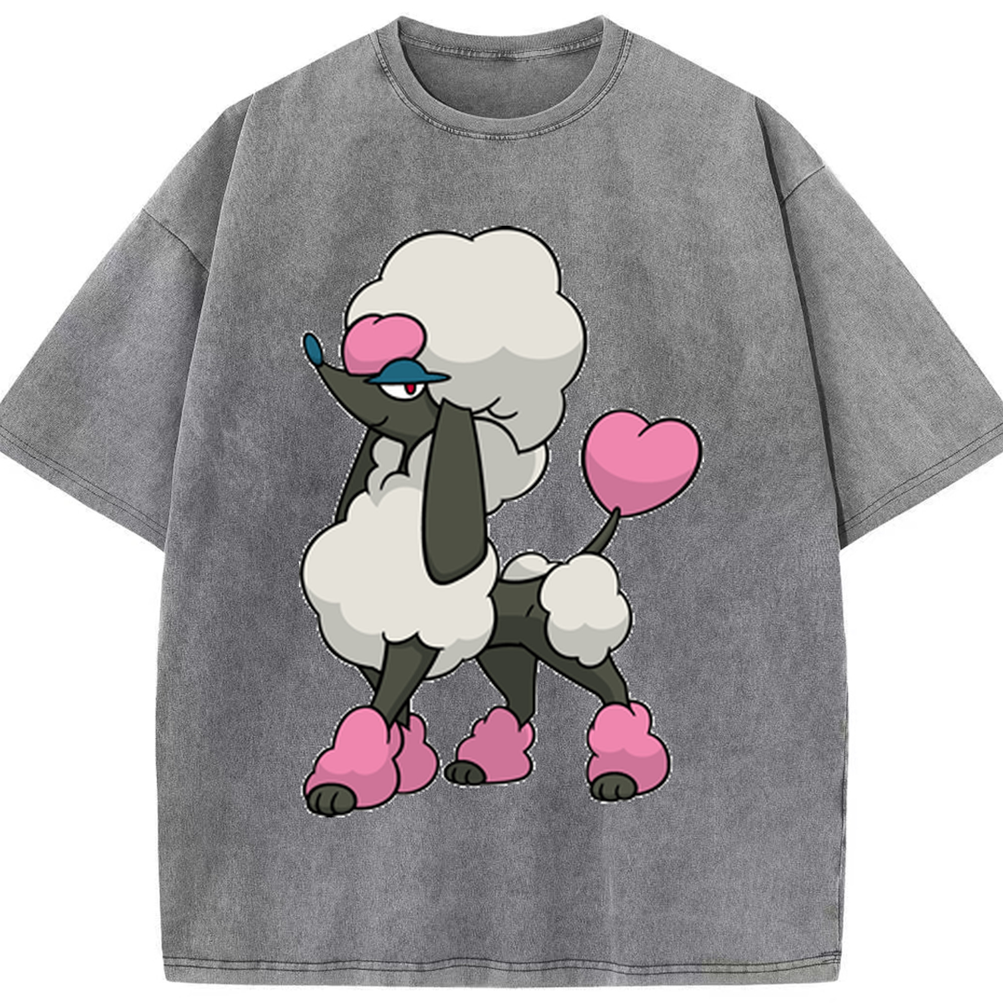 （画像用） ポケットモンスター Pokémon 綿100% ヴィンテージ風 半袖Tシャツ（フロントプリント）