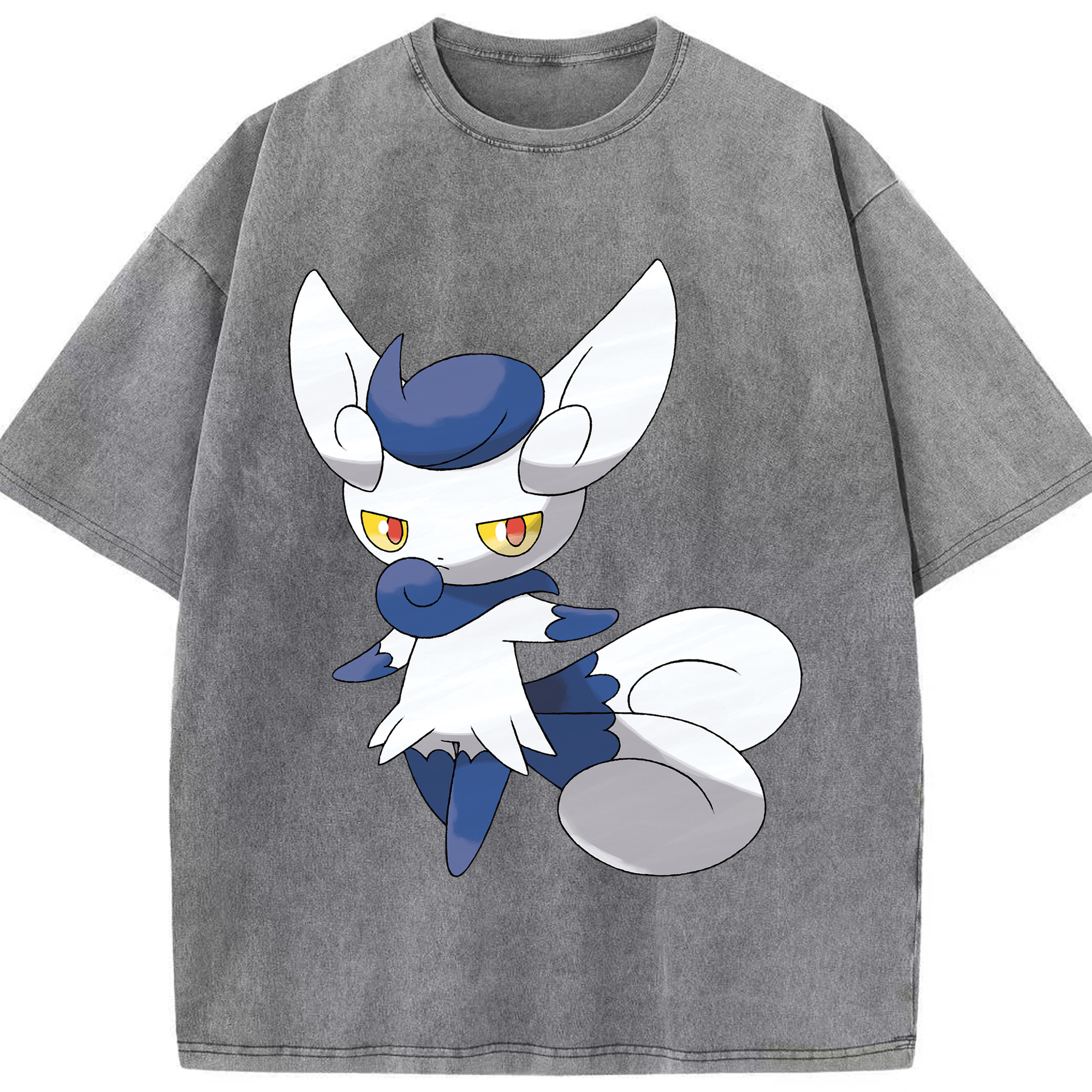 （画像用） ポケットモンスター Pokémon 綿100% ヴィンテージ風 半袖Tシャツ（フロントプリント）