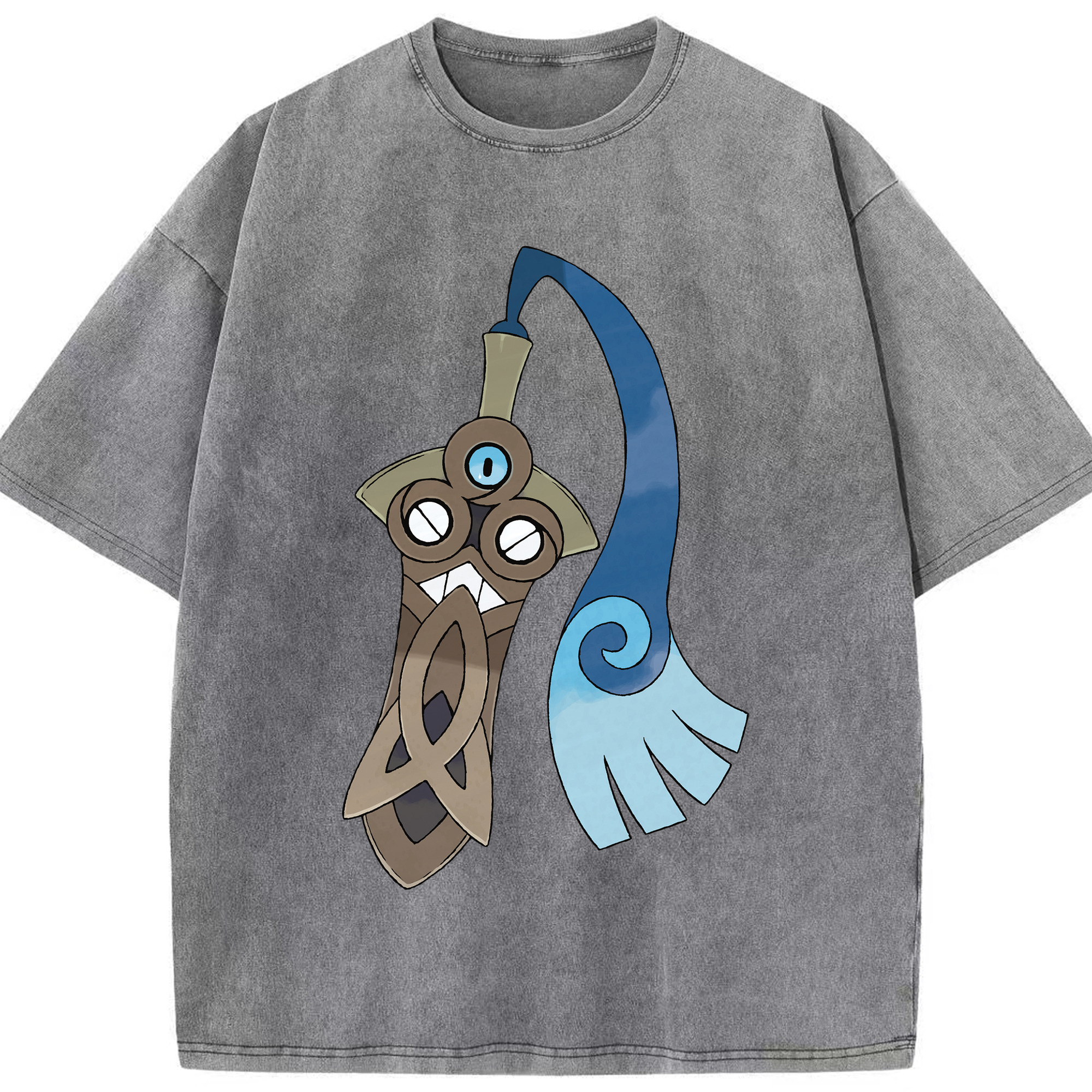 （画像用） ポケットモンスター Pokémon 綿100% ヴィンテージ風 半袖Tシャツ（フロントプリント）