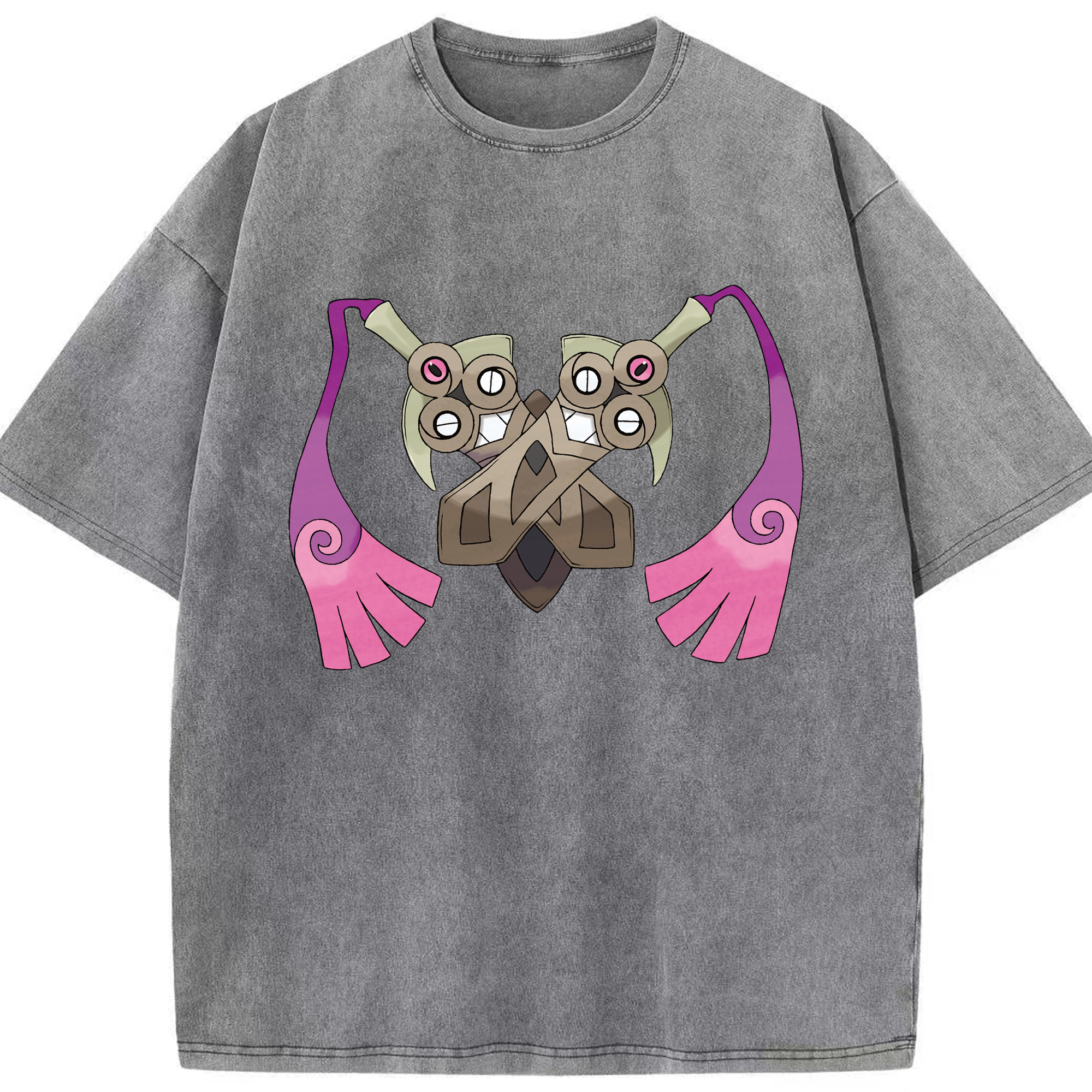 （画像用） ポケットモンスター Pokémon 綿100% ヴィンテージ風 半袖Tシャツ（フロントプリント）