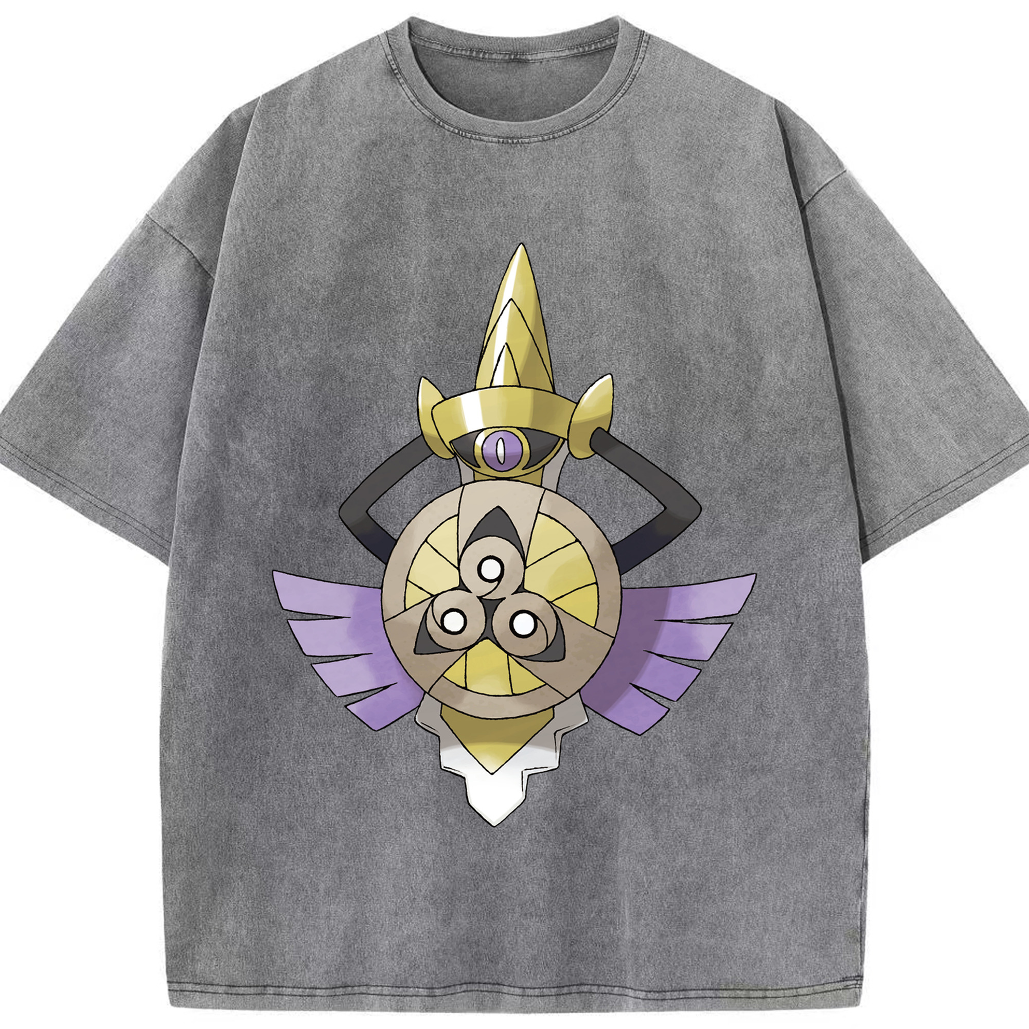 （画像用） ポケットモンスター Pokémon 綿100% ヴィンテージ風 半袖Tシャツ（フロントプリント）