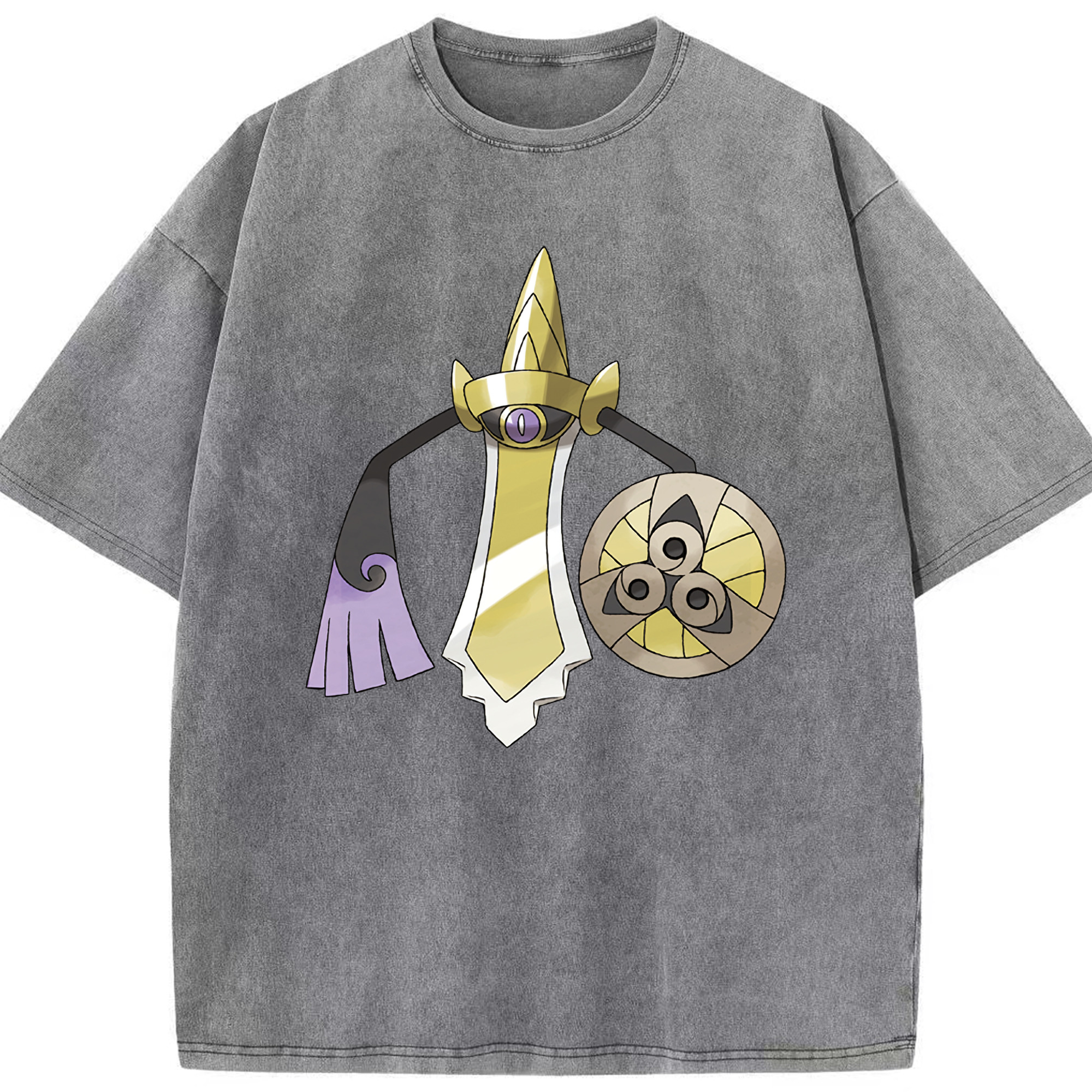 （画像用） ポケットモンスター Pokémon 綿100% ヴィンテージ風 半袖Tシャツ（フロントプリント）