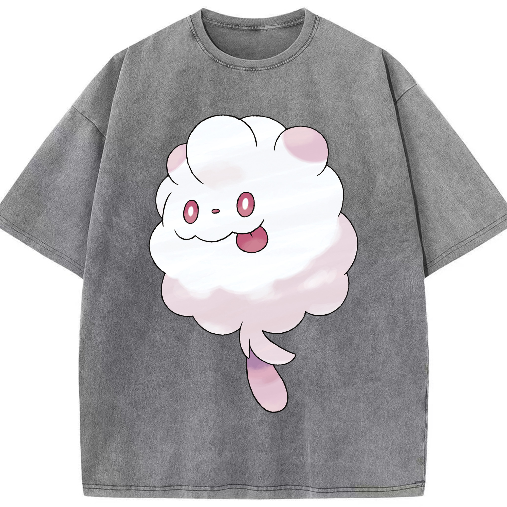 （画像用） ポケットモンスター Pokémon 綿100% ヴィンテージ風 半袖Tシャツ（フロントプリント）