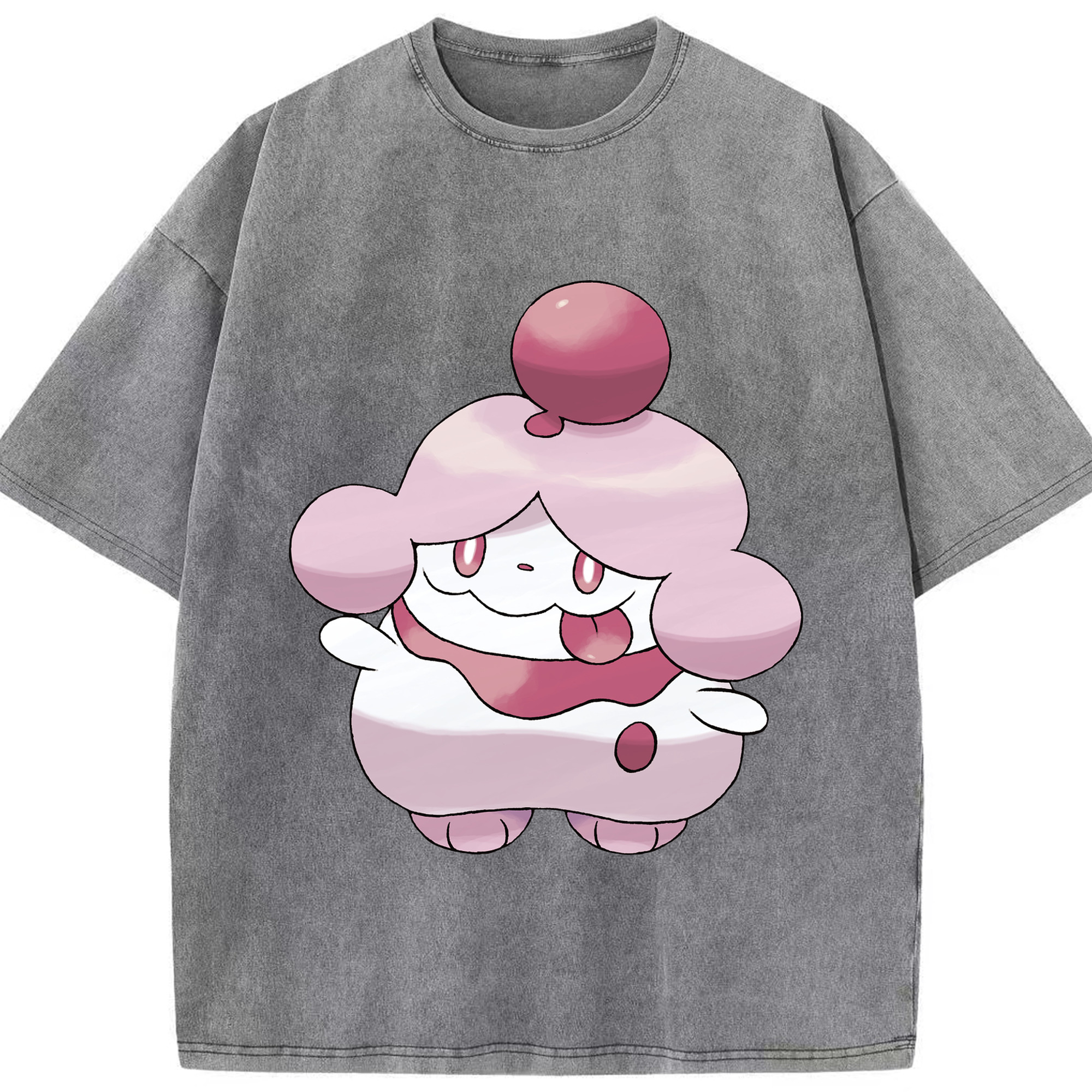 （画像用） ポケットモンスター Pokémon 綿100% ヴィンテージ風 半袖Tシャツ（フロントプリント）