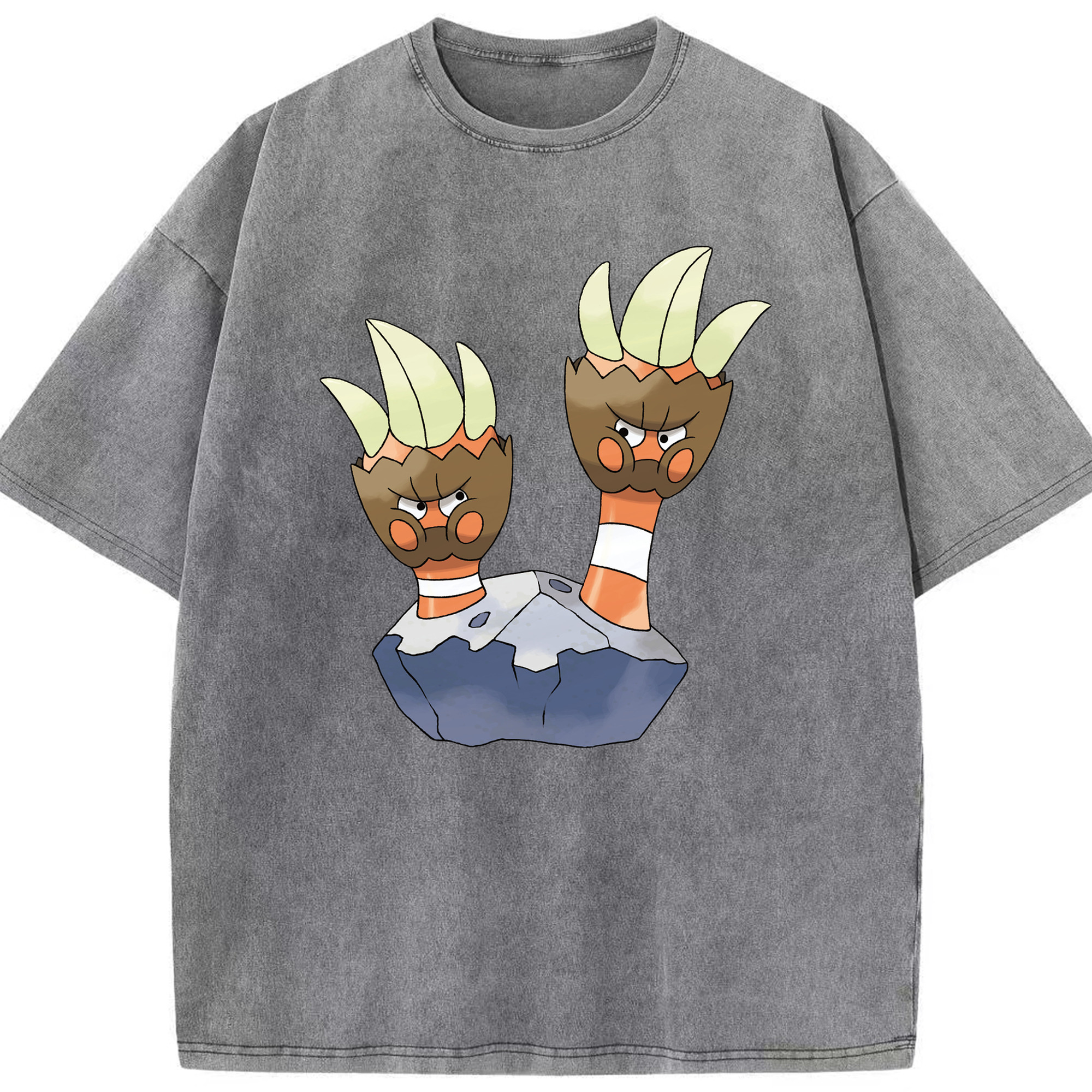 （画像用） ポケットモンスター Pokémon 綿100% ヴィンテージ風 半袖Tシャツ（フロントプリント）