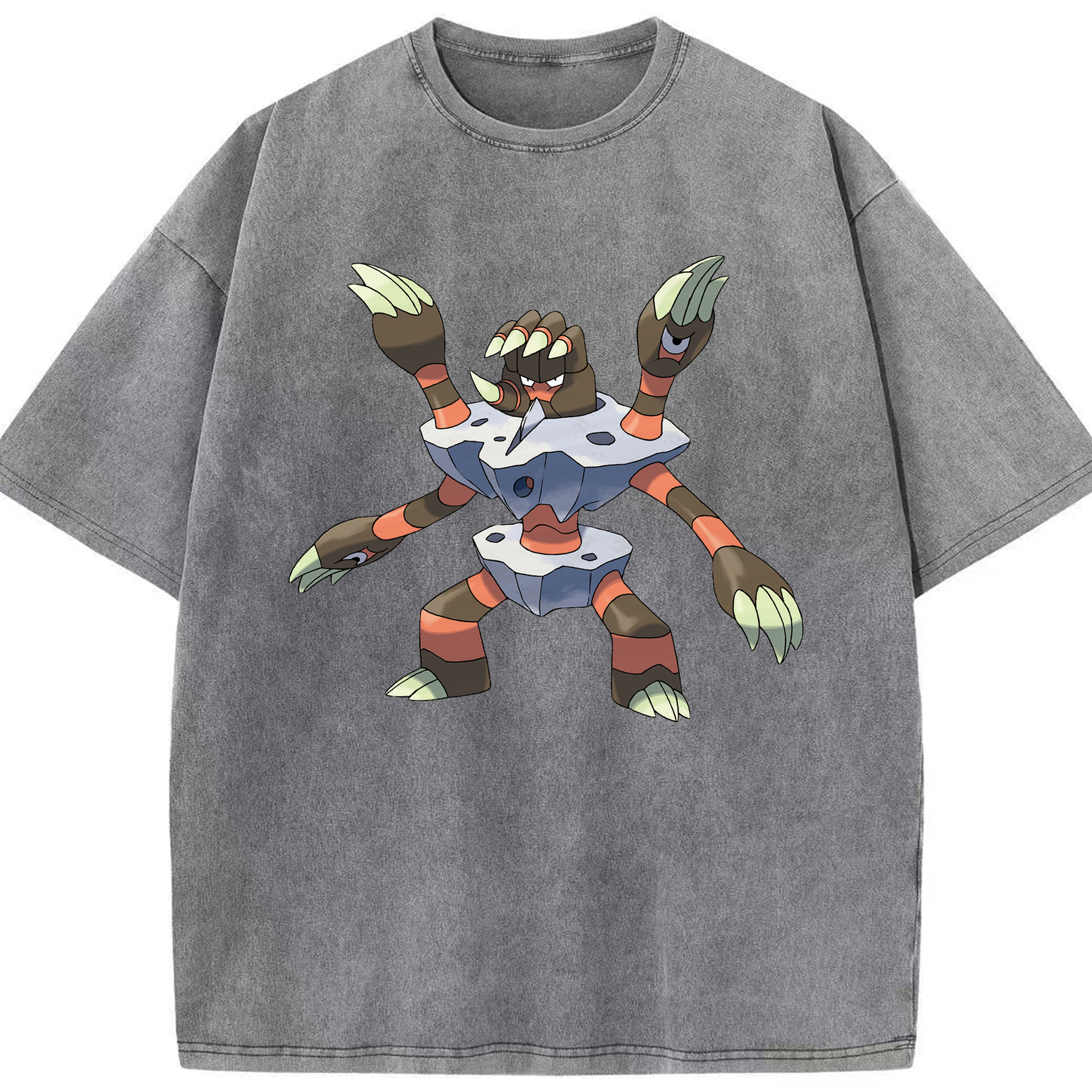 （画像用） ポケットモンスター Pokémon 綿100% ヴィンテージ風 半袖Tシャツ（フロントプリント）