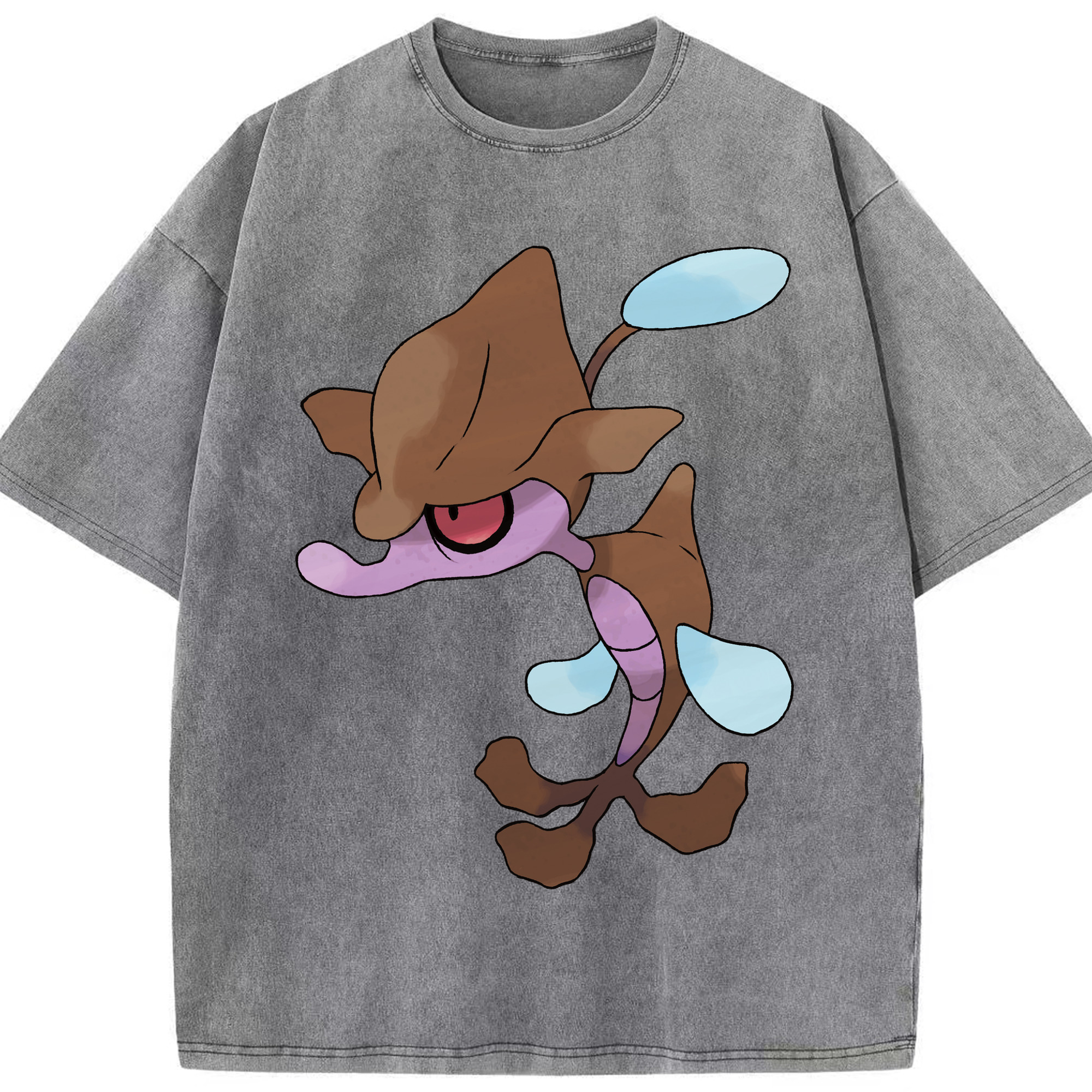 （画像用） ポケットモンスター Pokémon 綿100% ヴィンテージ風 半袖Tシャツ（フロントプリント）