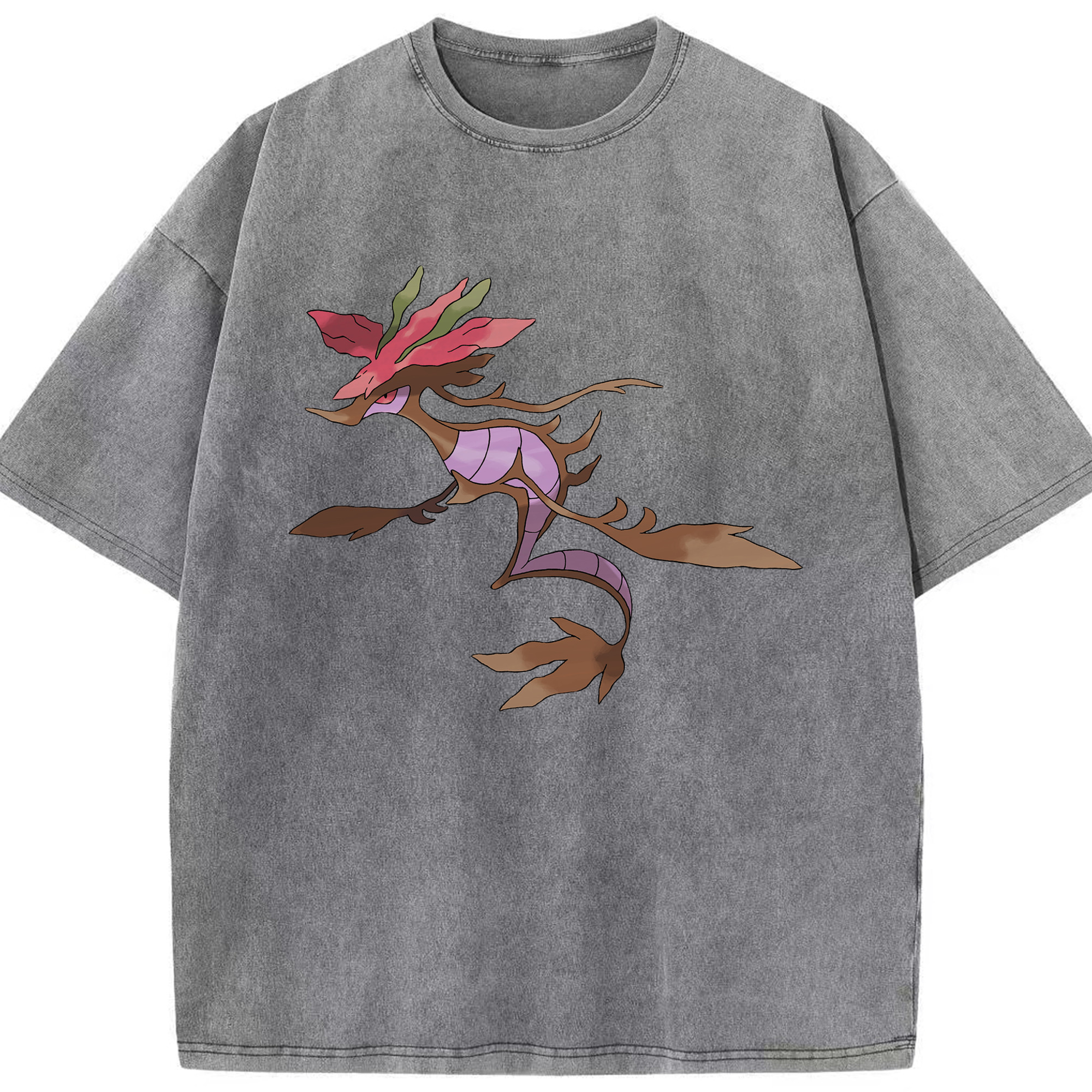 （画像用） ポケットモンスター Pokémon 綿100% ヴィンテージ風 半袖Tシャツ（フロントプリント）