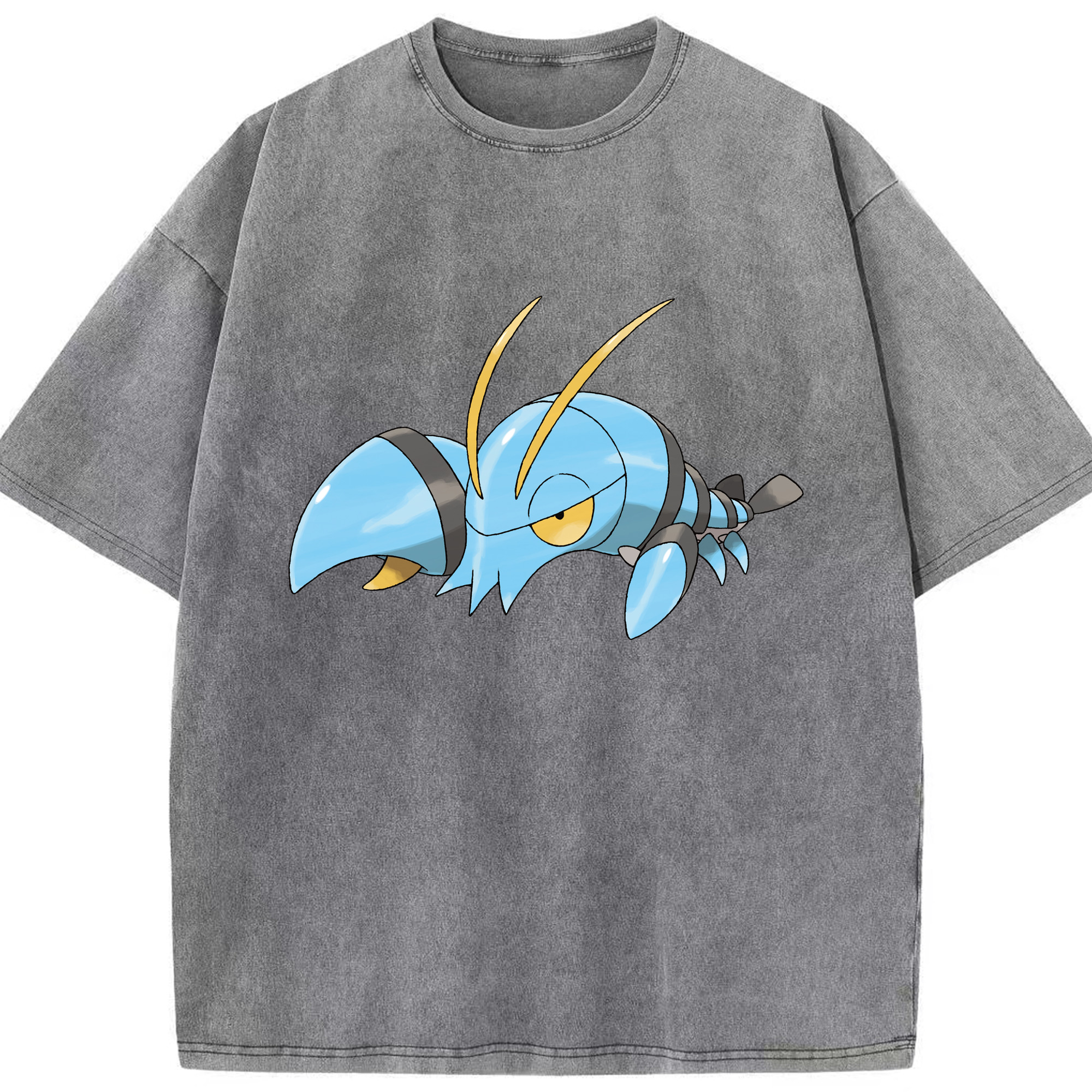 （画像用） ポケットモンスター Pokémon 綿100% ヴィンテージ風 半袖Tシャツ（フロントプリント）