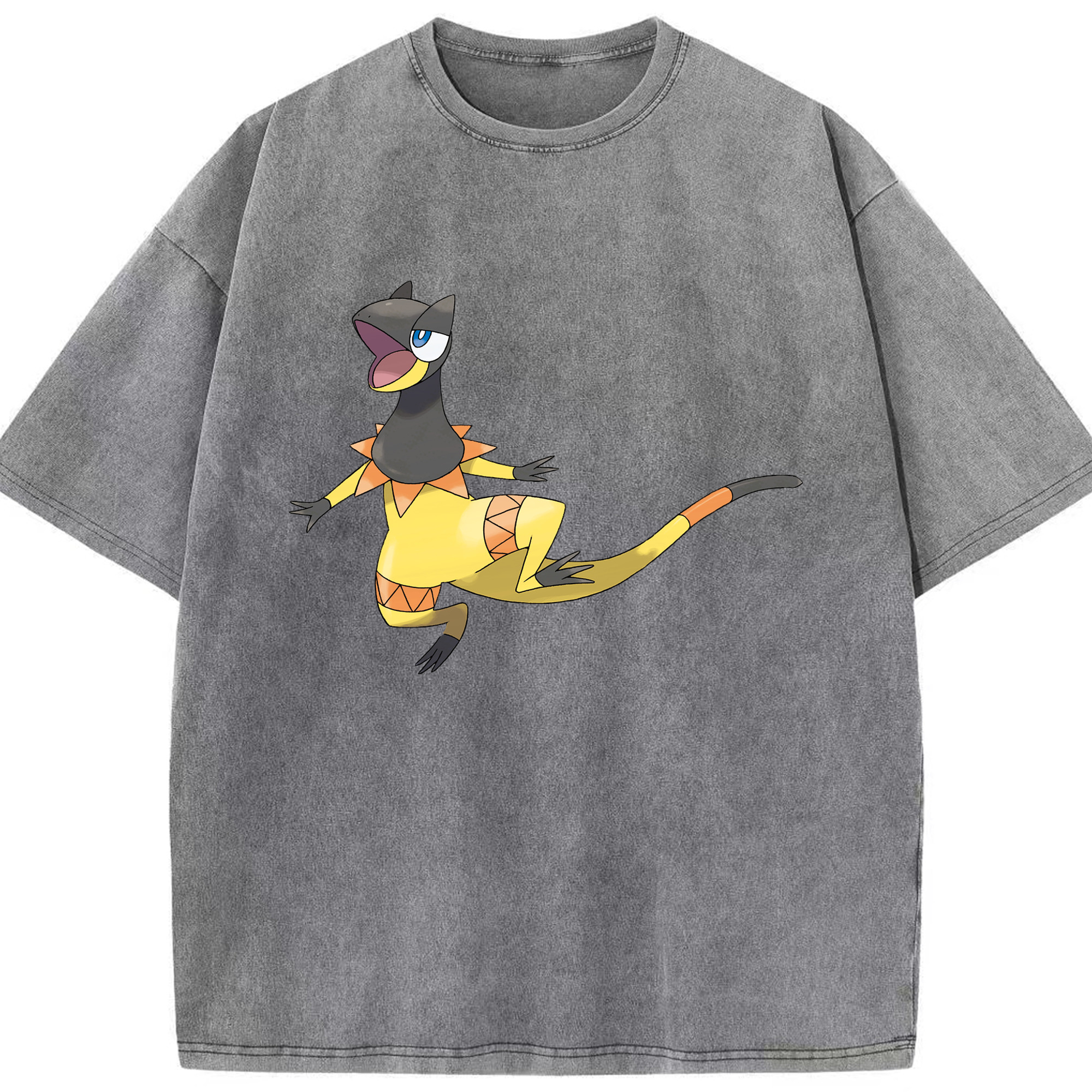 （画像用） ポケットモンスター Pokémon 綿100% ヴィンテージ風 半袖Tシャツ（フロントプリント）