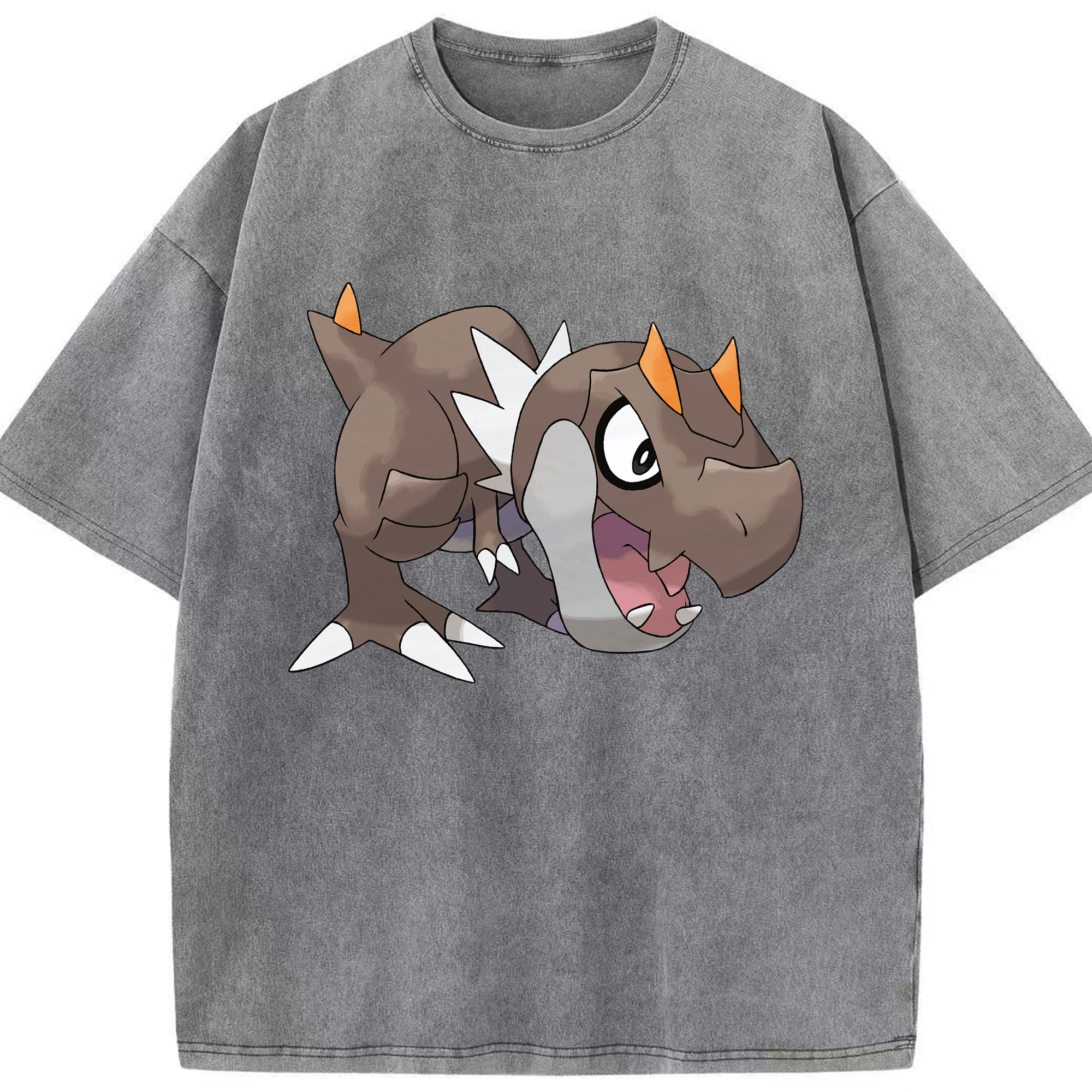 （画像用） ポケットモンスター Pokémon 綿100% ヴィンテージ風 半袖Tシャツ（フロントプリント）