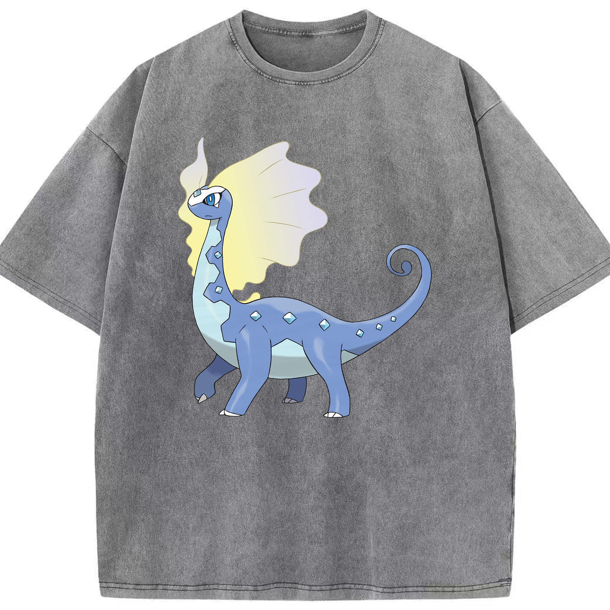 （画像用） ポケットモンスター Pokémon 綿100% ヴィンテージ風 半袖Tシャツ（フロントプリント）